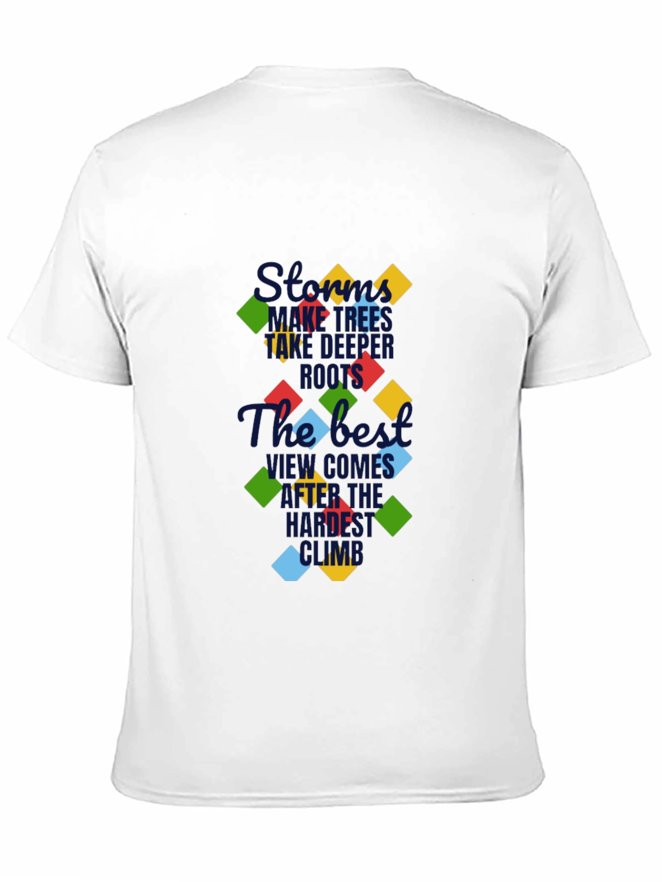 Motivational Graphic T-Shirt - Hardest Climb