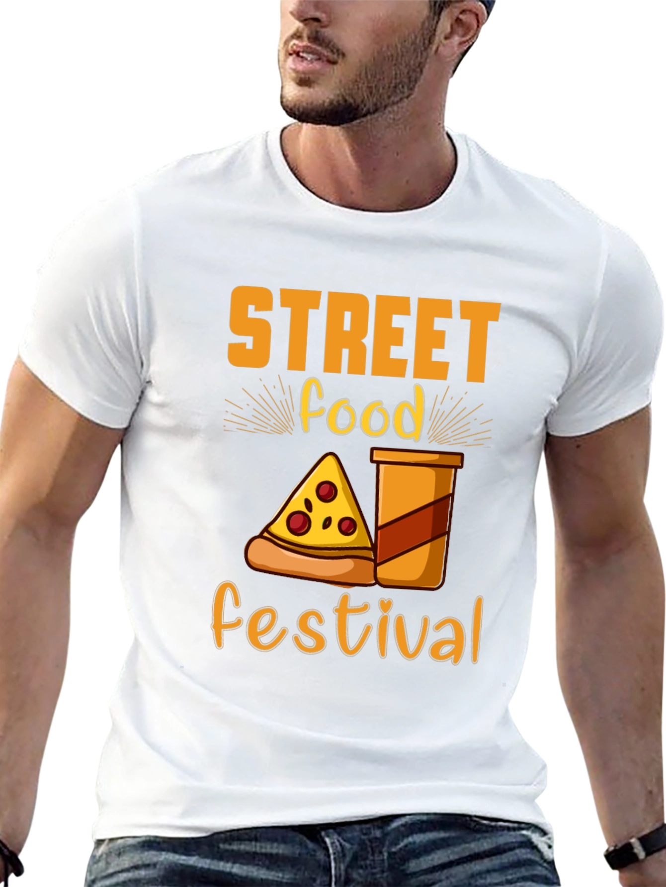 Street Food Festival Graphic T-Shirt