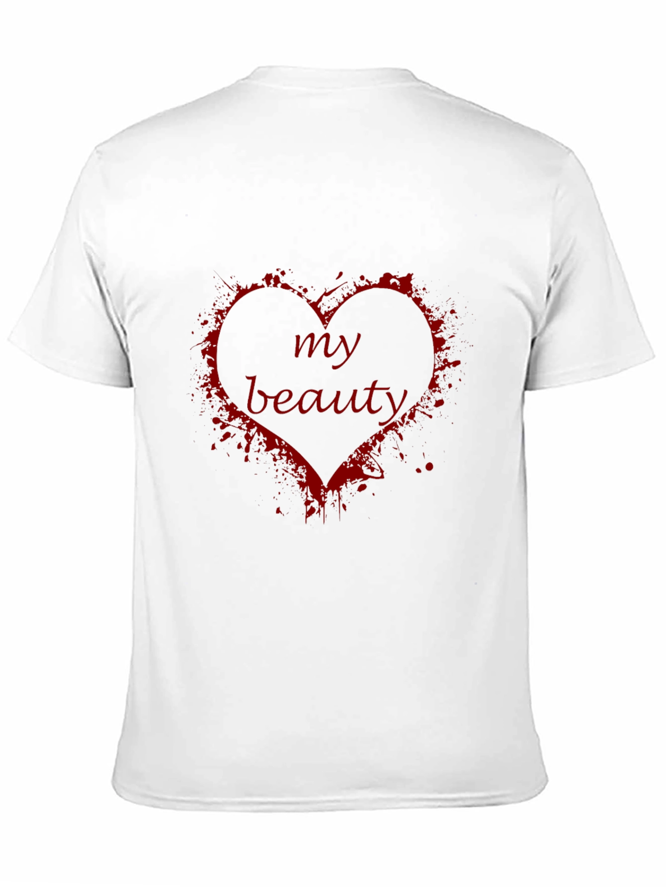 My Beauty Heart Graphic T-Shirt - Soft Black Tee