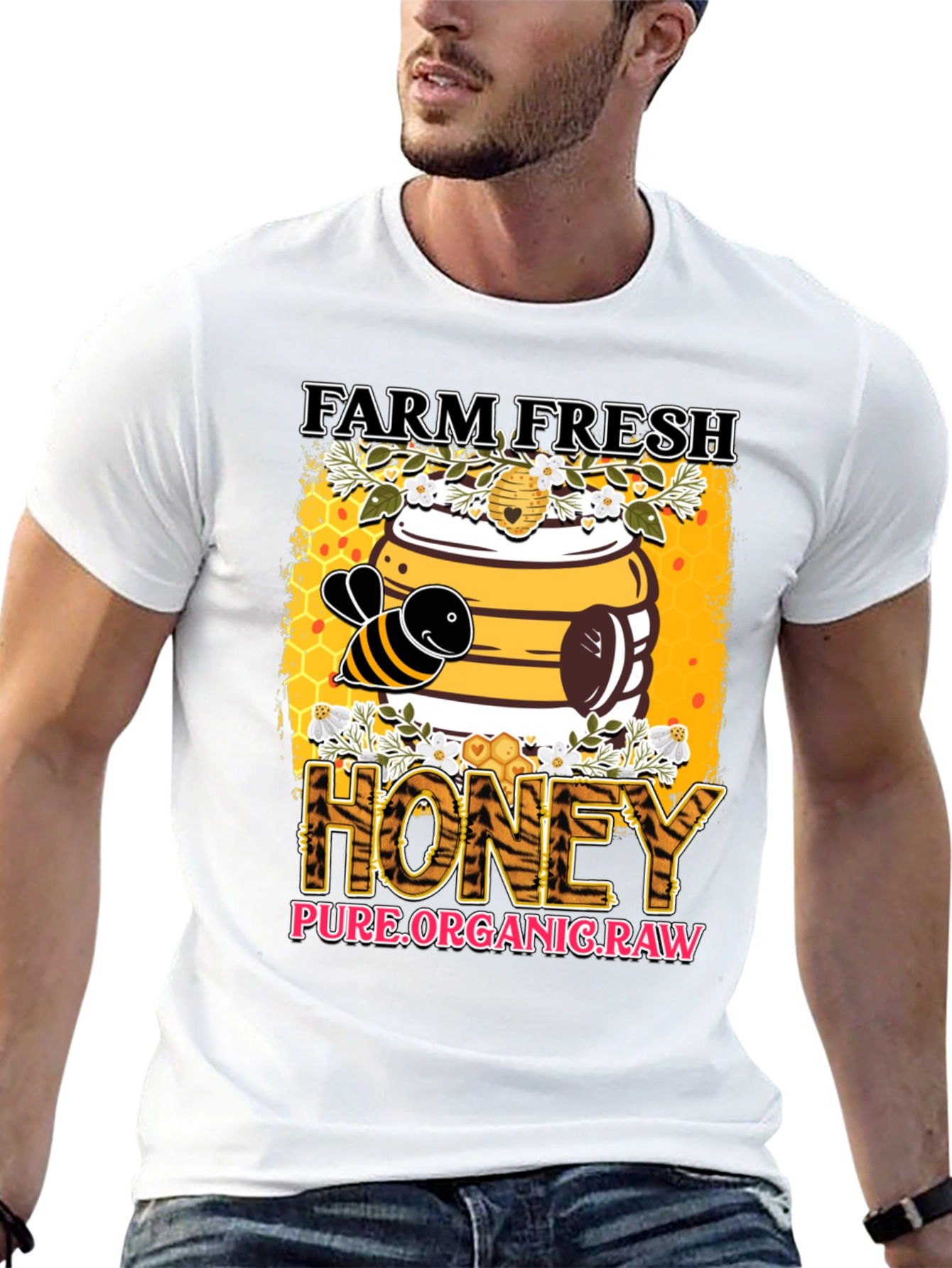 Farm Fresh Honey Graphic T-Shirt