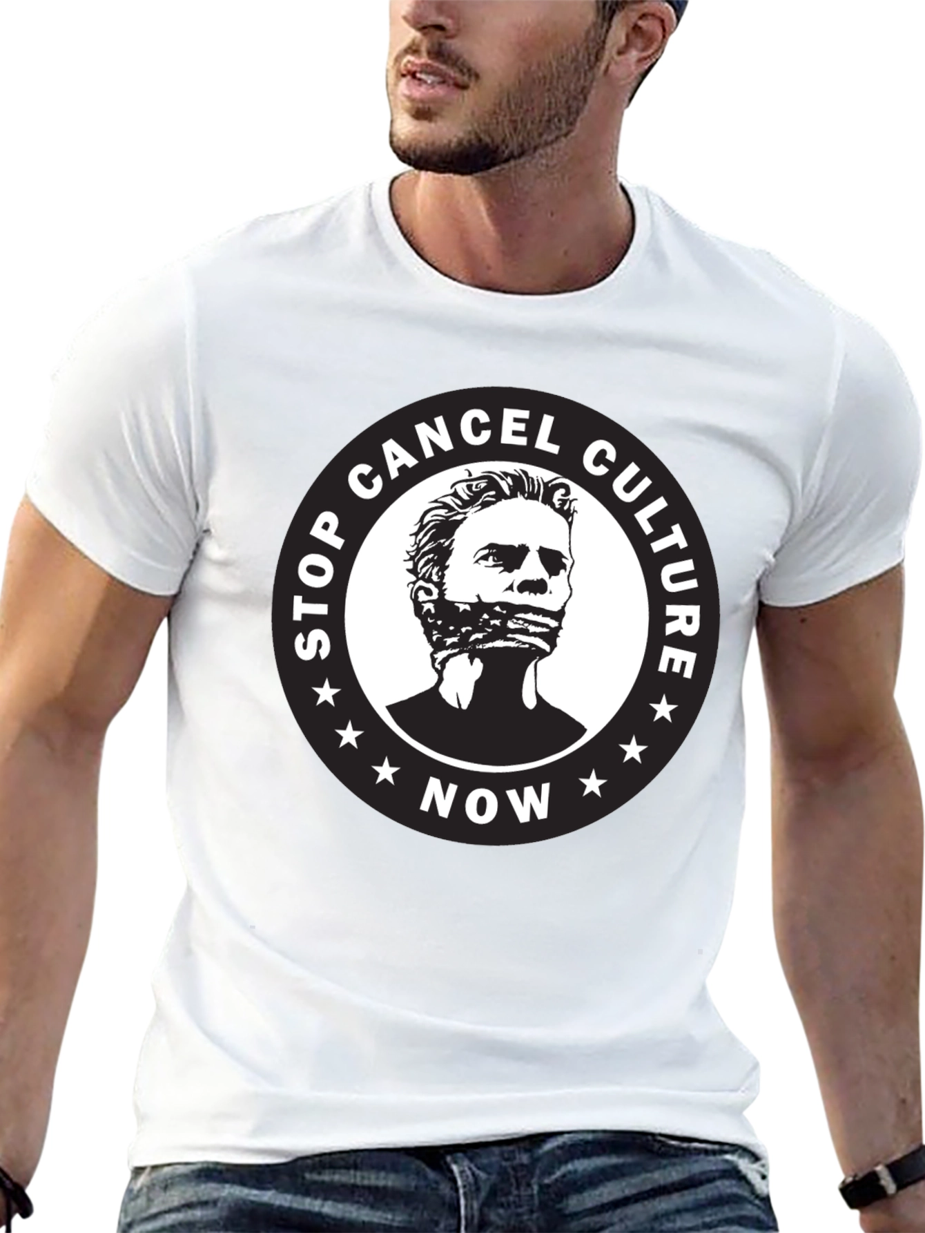 Stop Cancel Culture Graphic T-Shirt