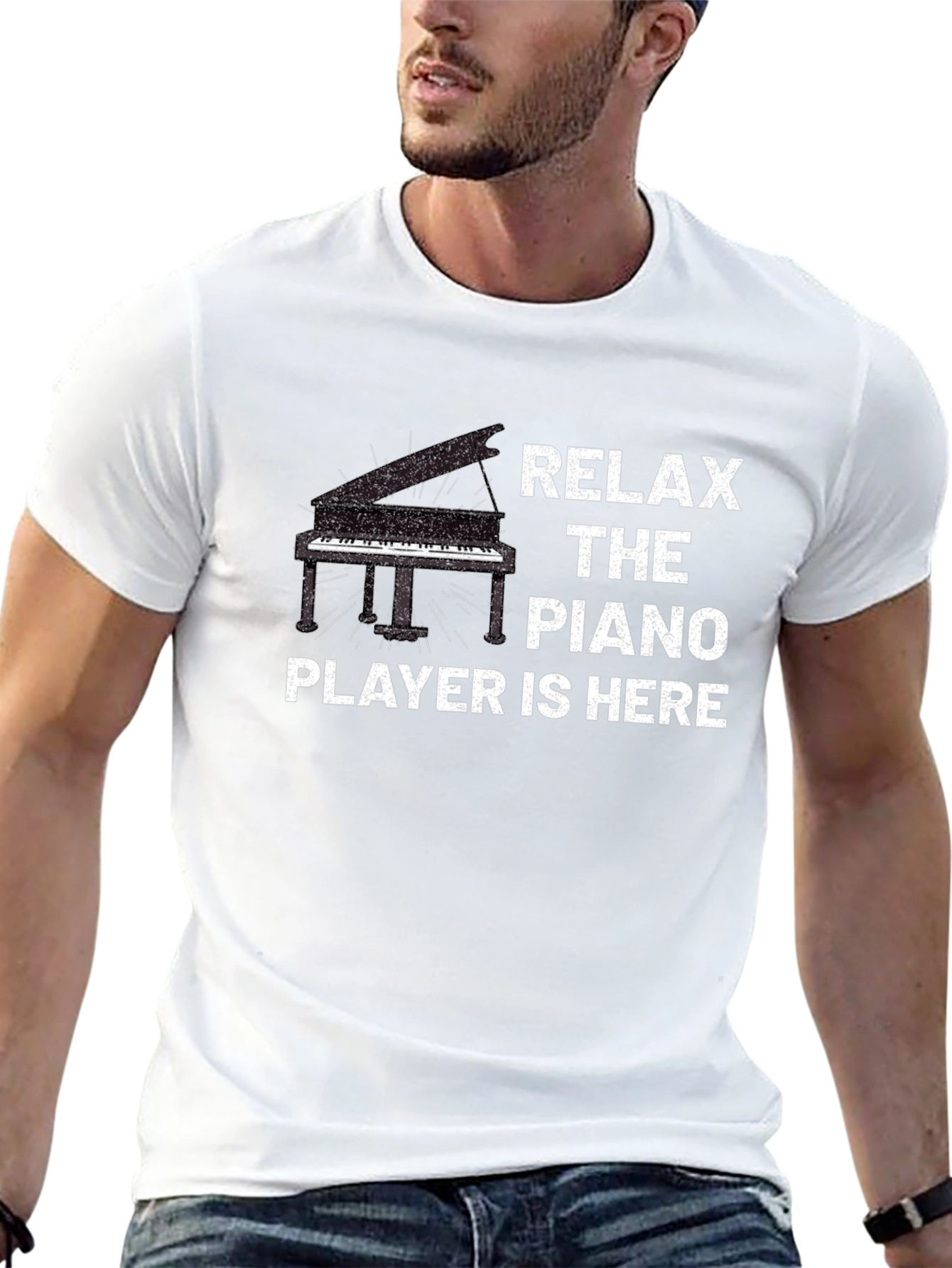 Relax The Piano Player Is Here T-Shirt