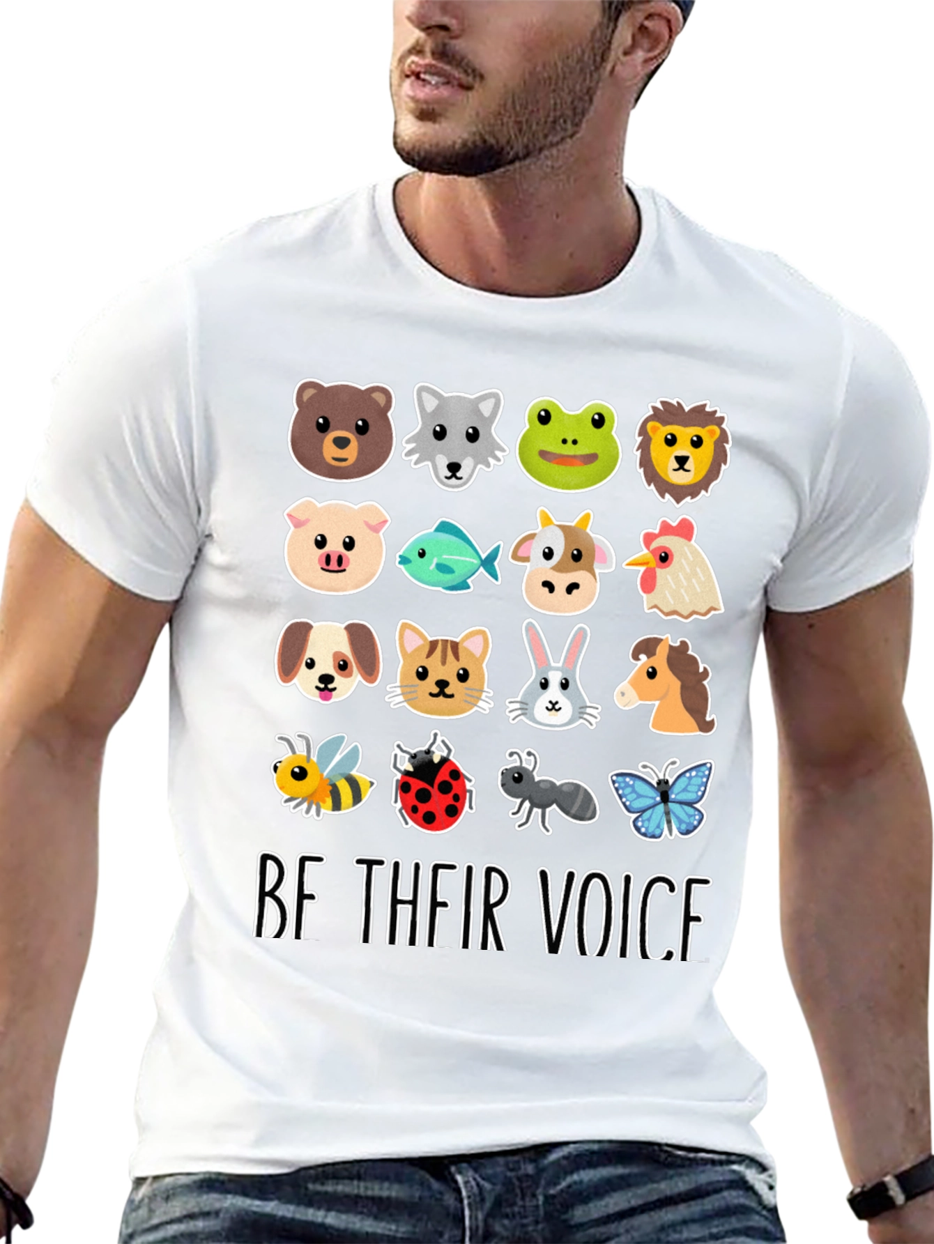 Be Their Voice Animal Graphic Tee