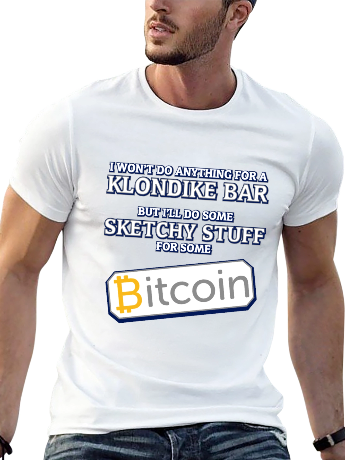 Bitcoin Sketchy Stuff T-Shirt - Crypto Lover Tee