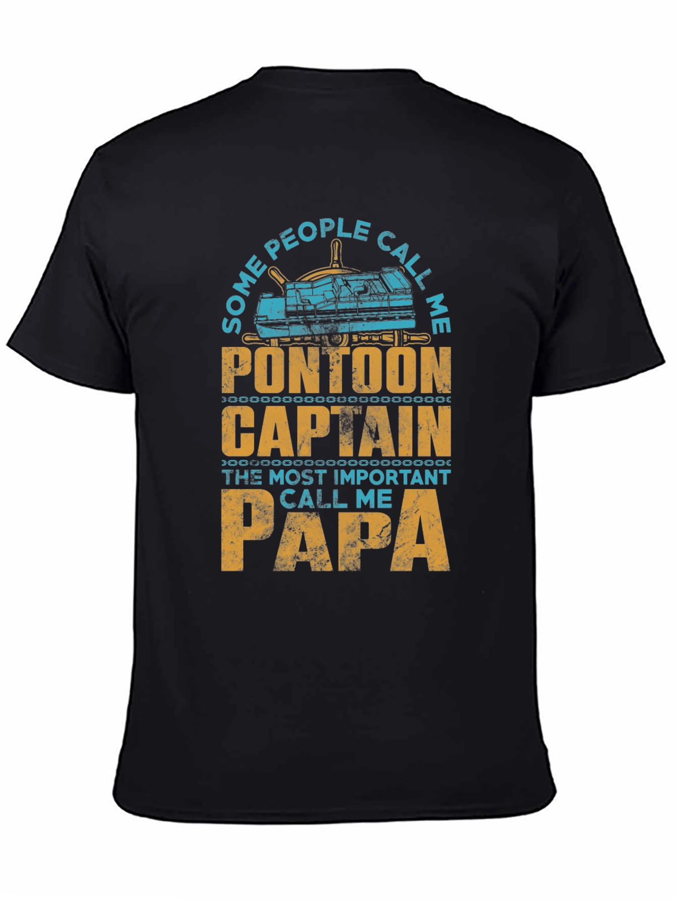 Pontoon Captain Papa T-Shirt