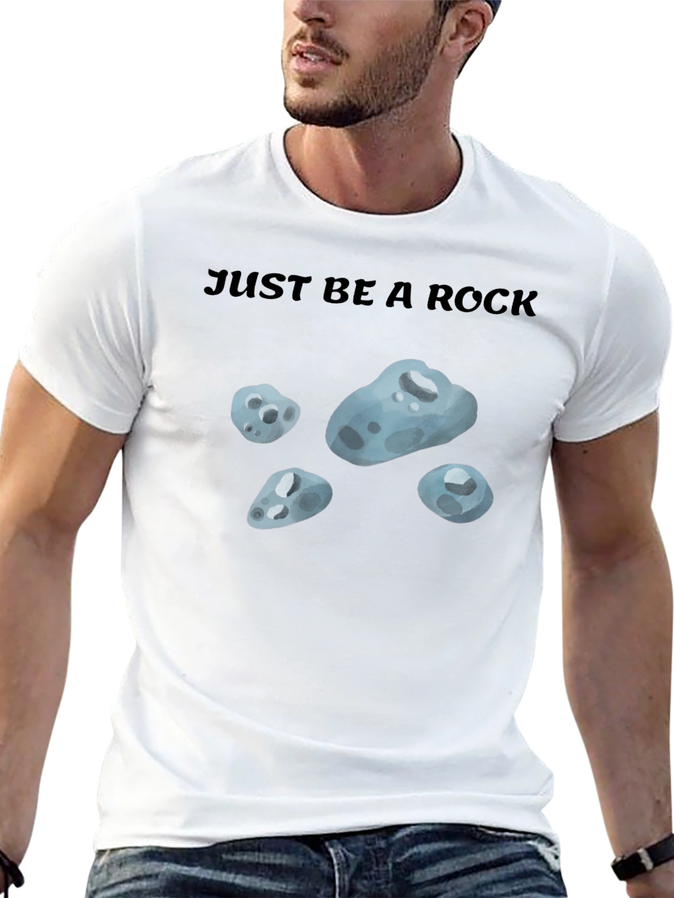 Just Be A Rock Graphic T-Shirt