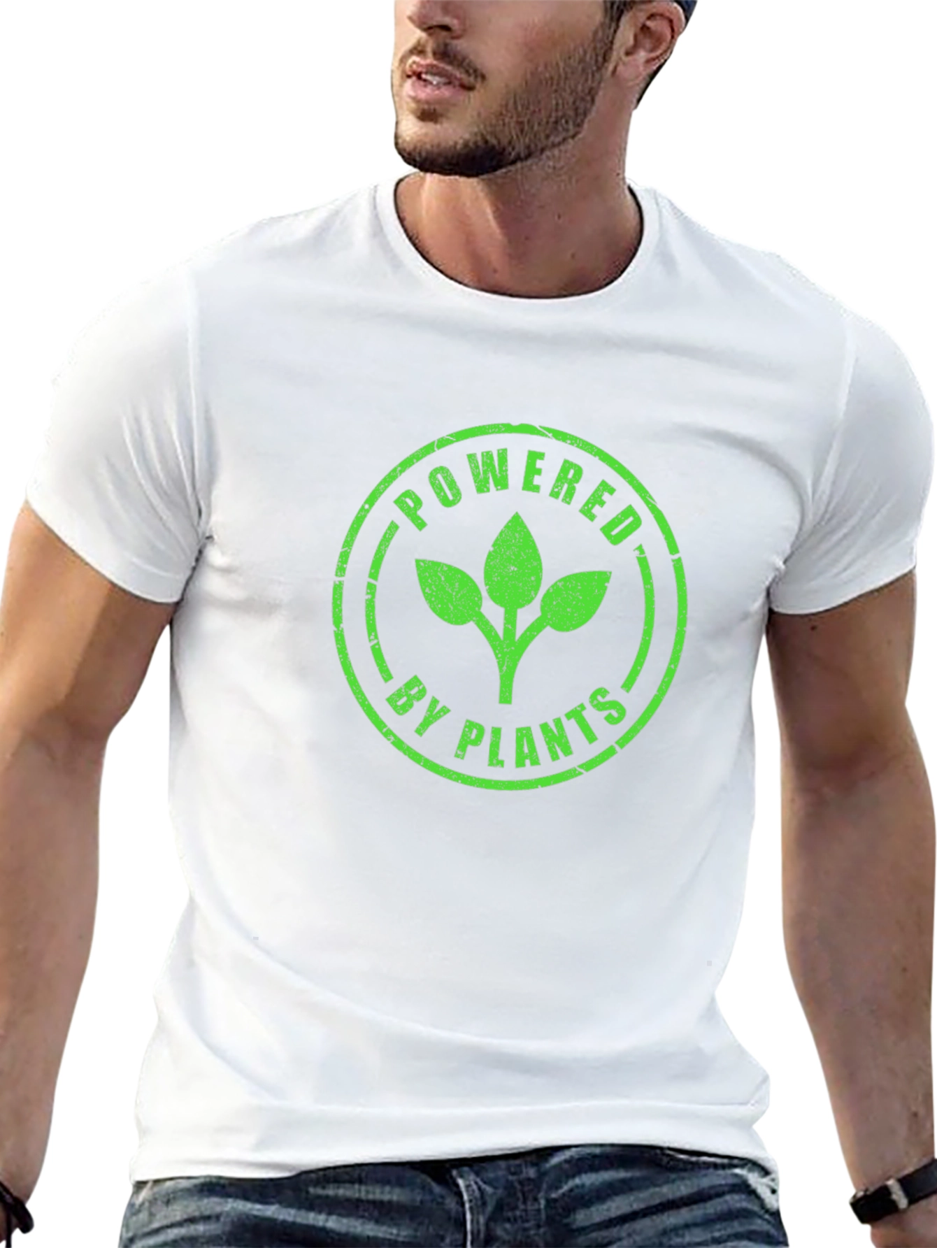 Powered by Plants Black T-Shirt