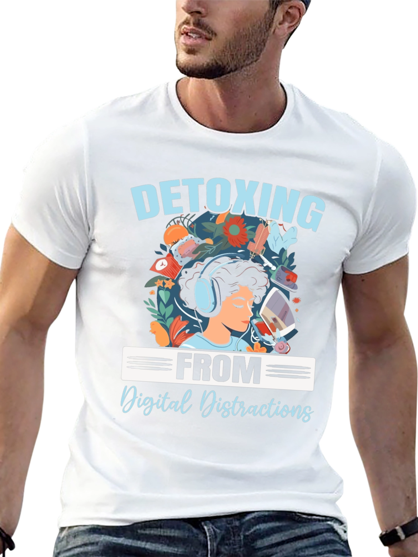 Detoxing From Digital Distractions T-Shirt