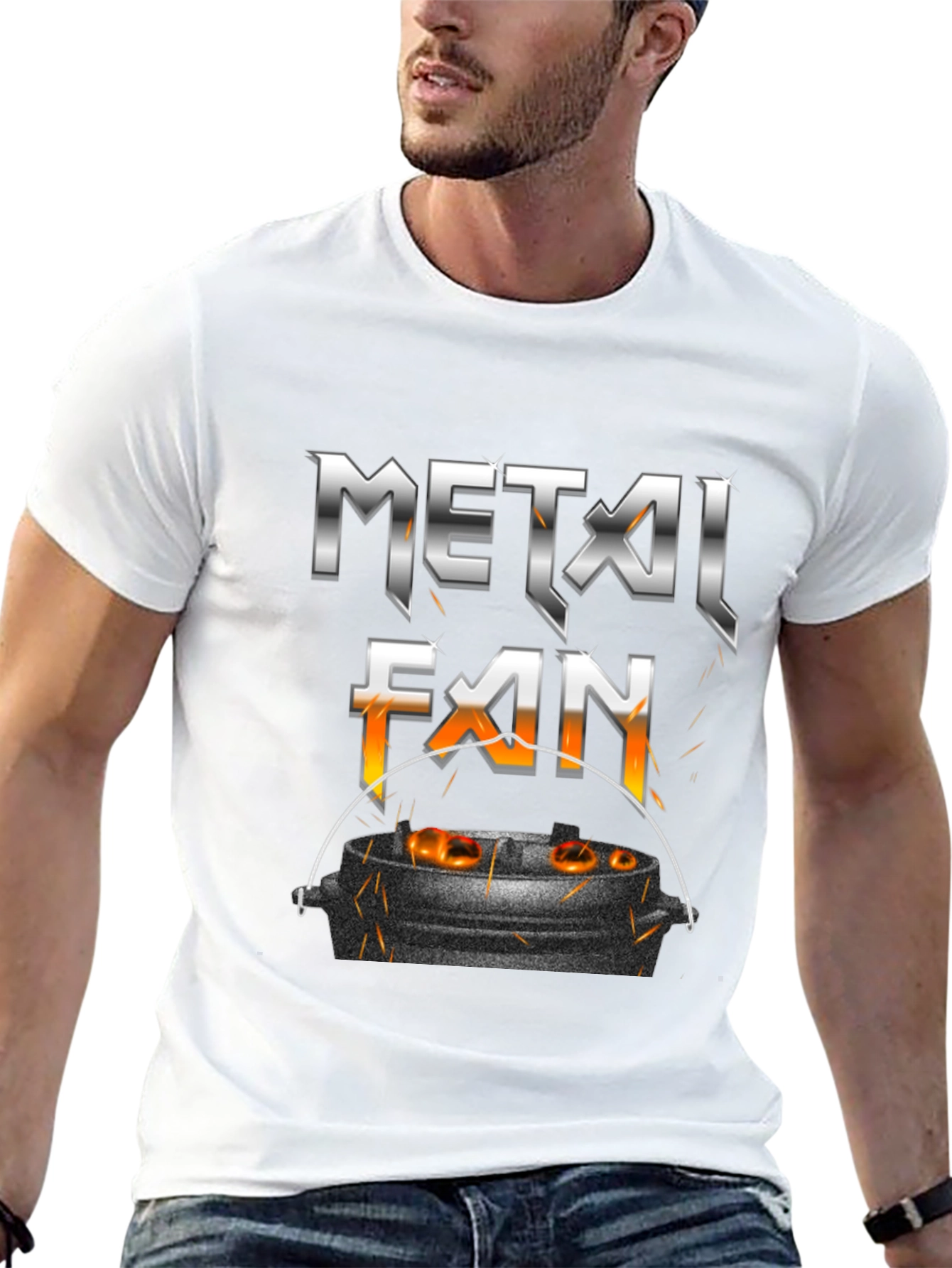 Metal Fan T-Shirt - Heavy Metal Music Lover Tee