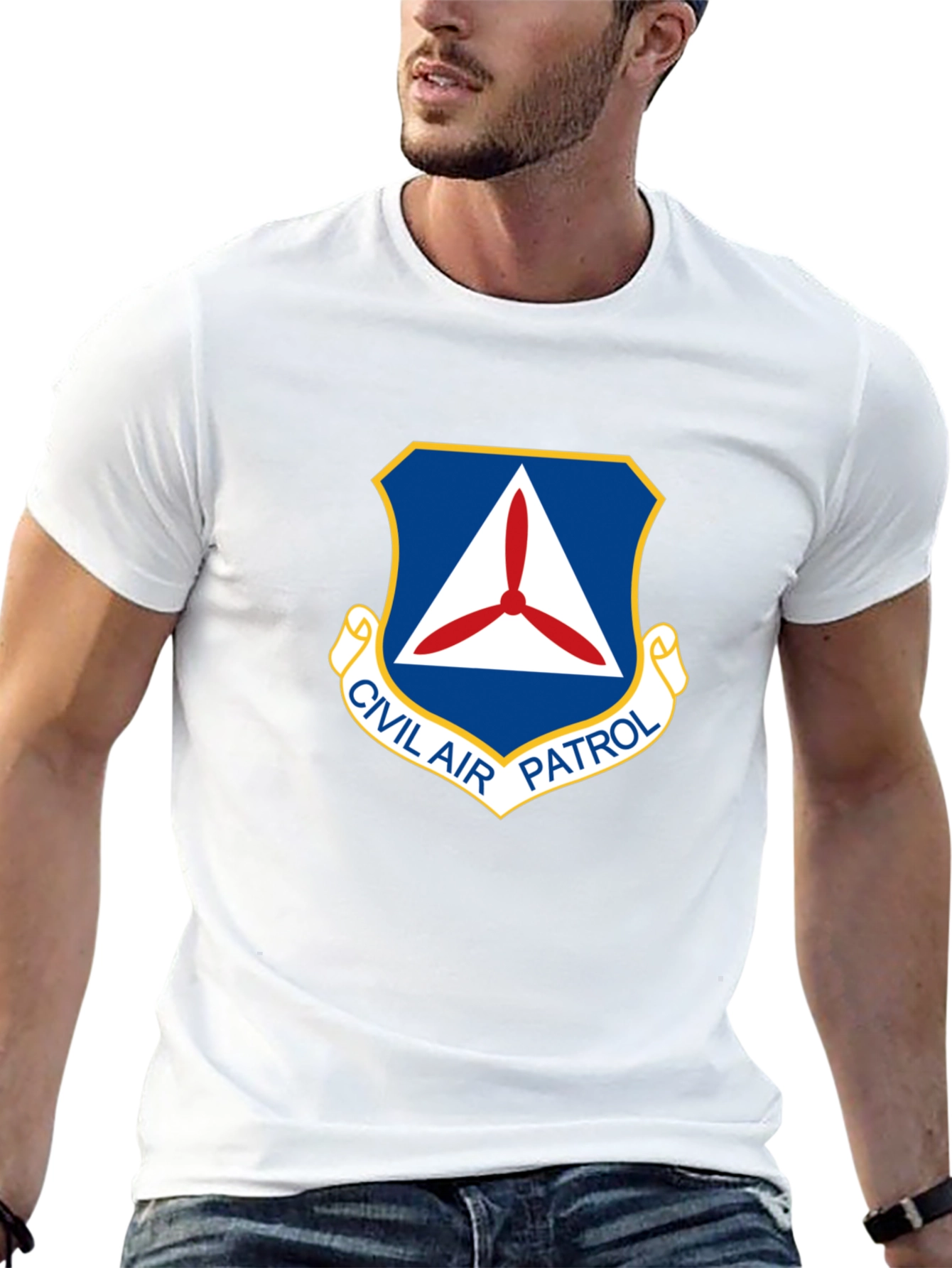 Civil Air Patrol T-Shirt - Black Graphic Tee