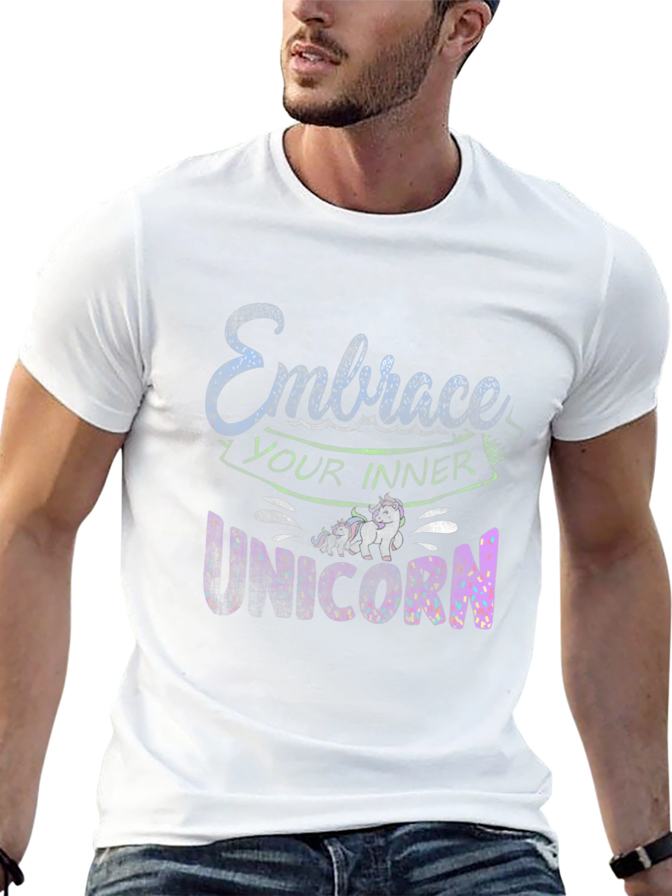 Embrace Your Inner Unicorn Graphic T-Shirt