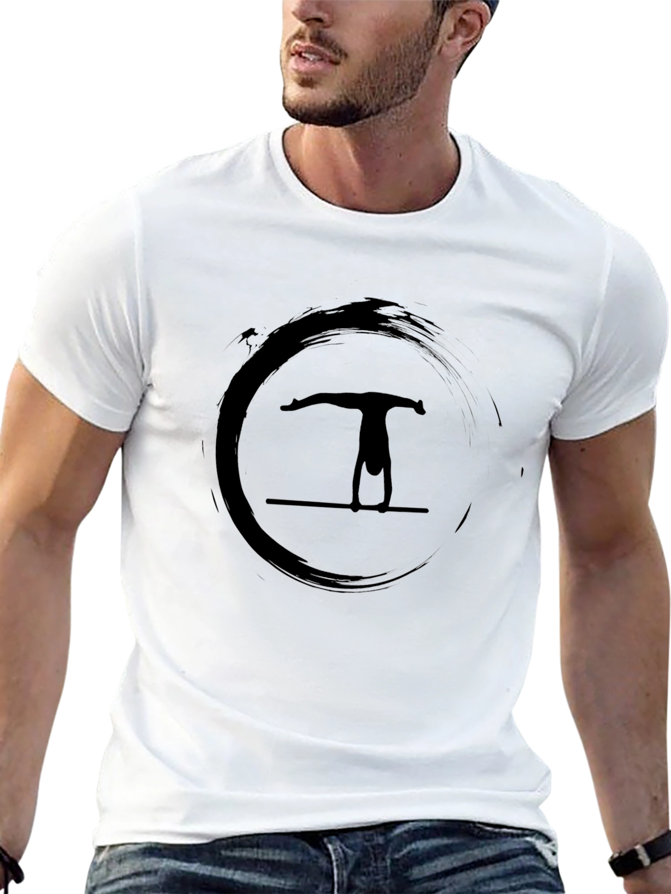 Zen Gymnast Black T-Shirt