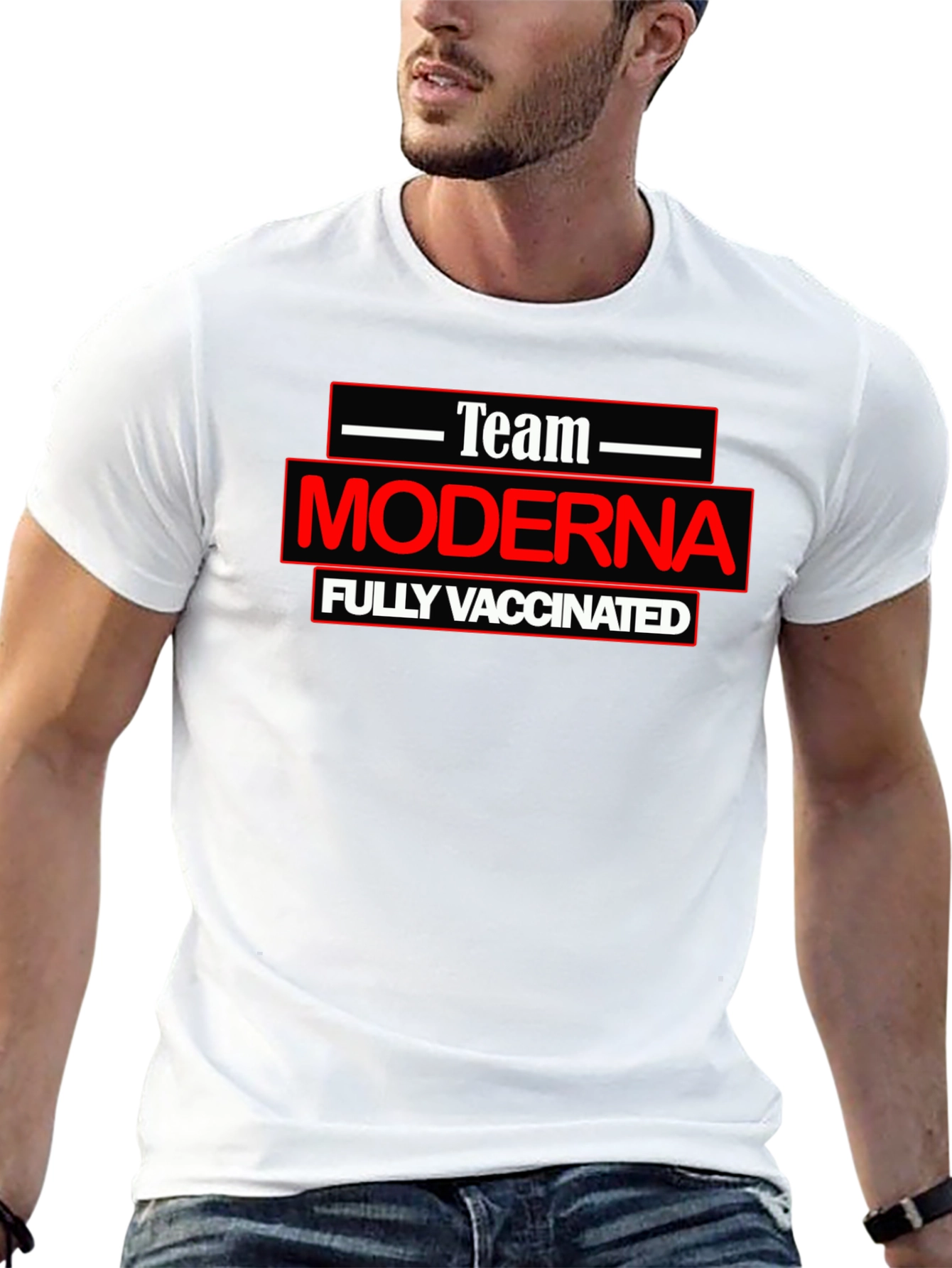 Team Moderna Fully Vaccinated T-Shirt
