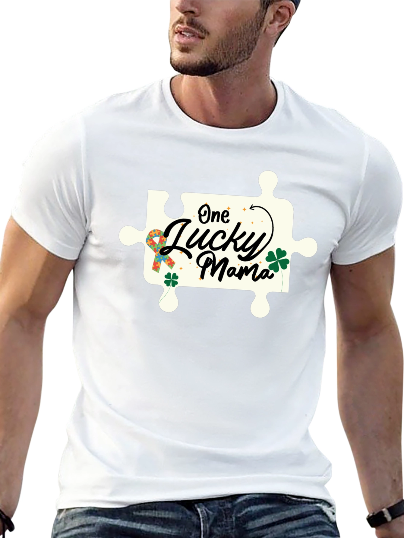 One Lucky Mama St. Patricks Day T-Shirt