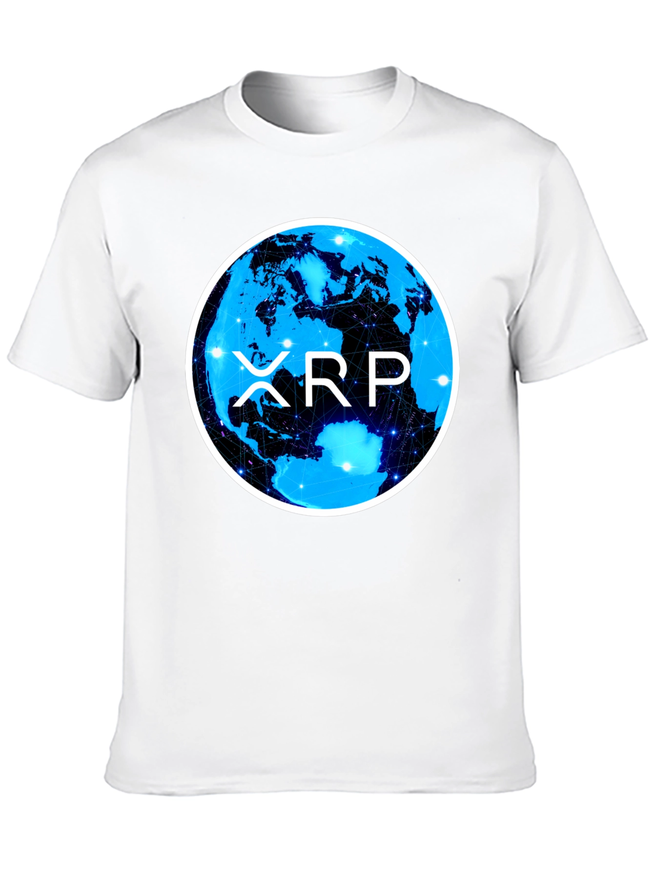 XRP Cryptocurrency T-Shirt - Black Crypto Tee