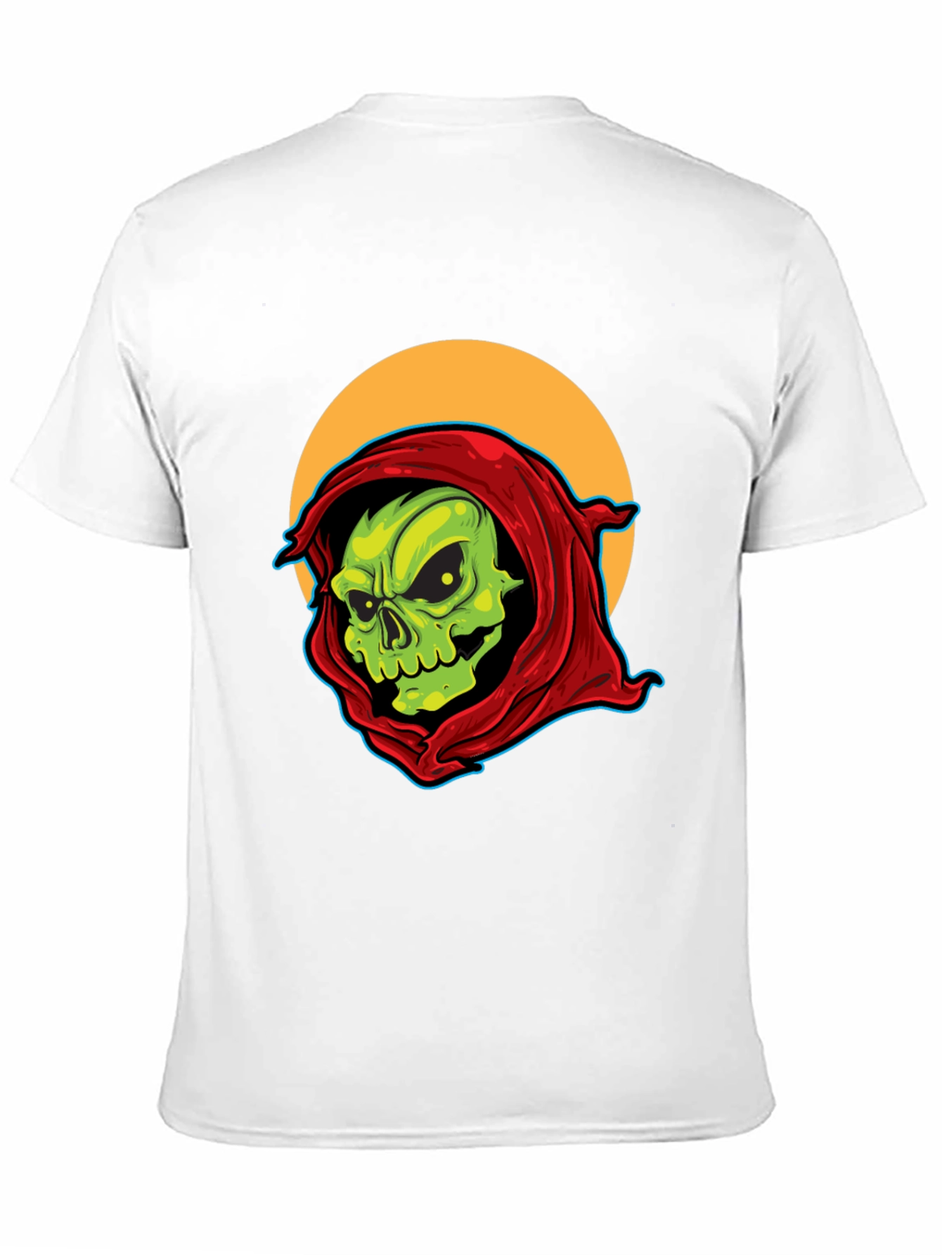 Grim Reaper Graphic Tee - Retro Style