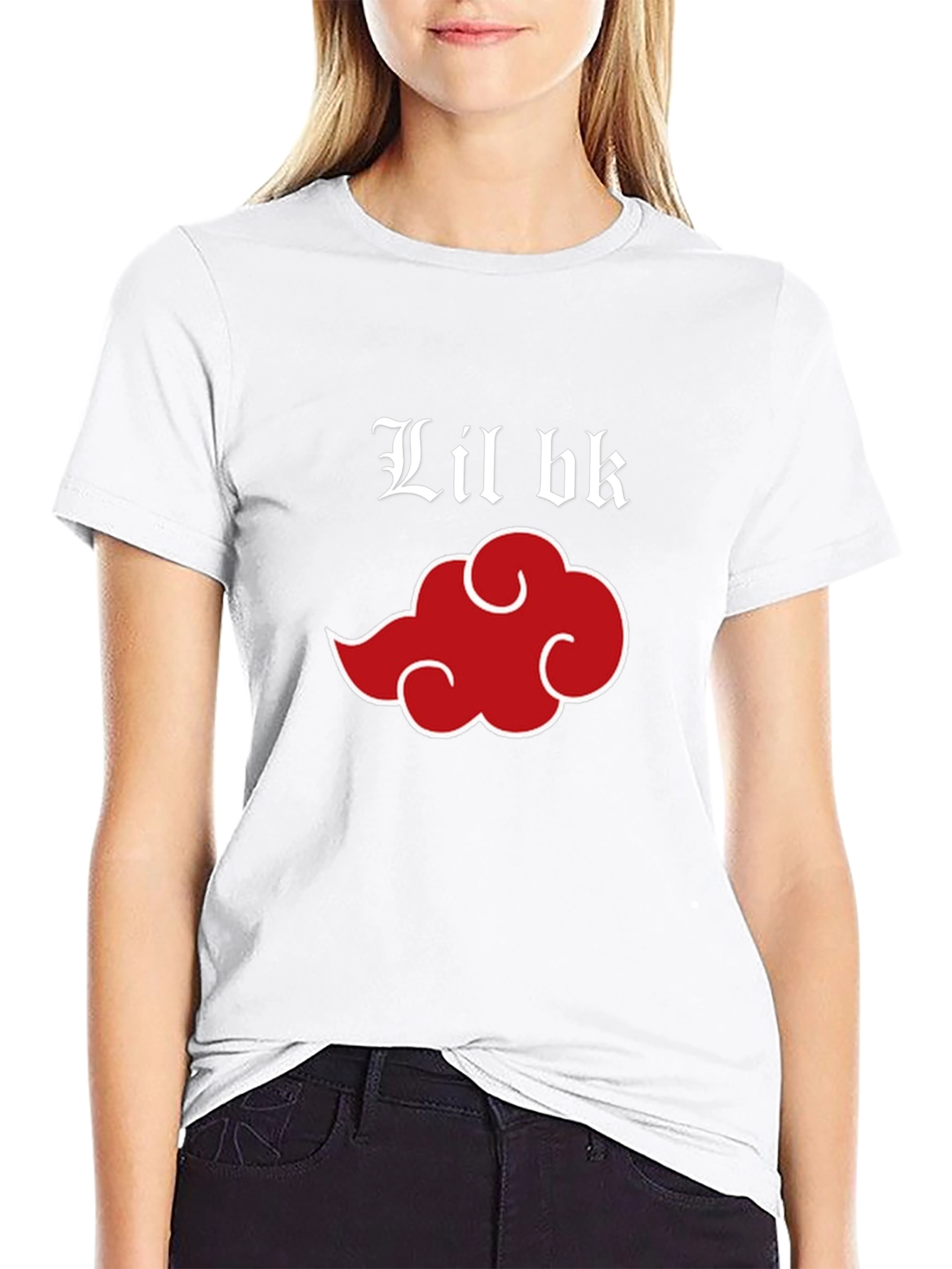 Lil bk Akatsuki Cloud Anime T-Shirt