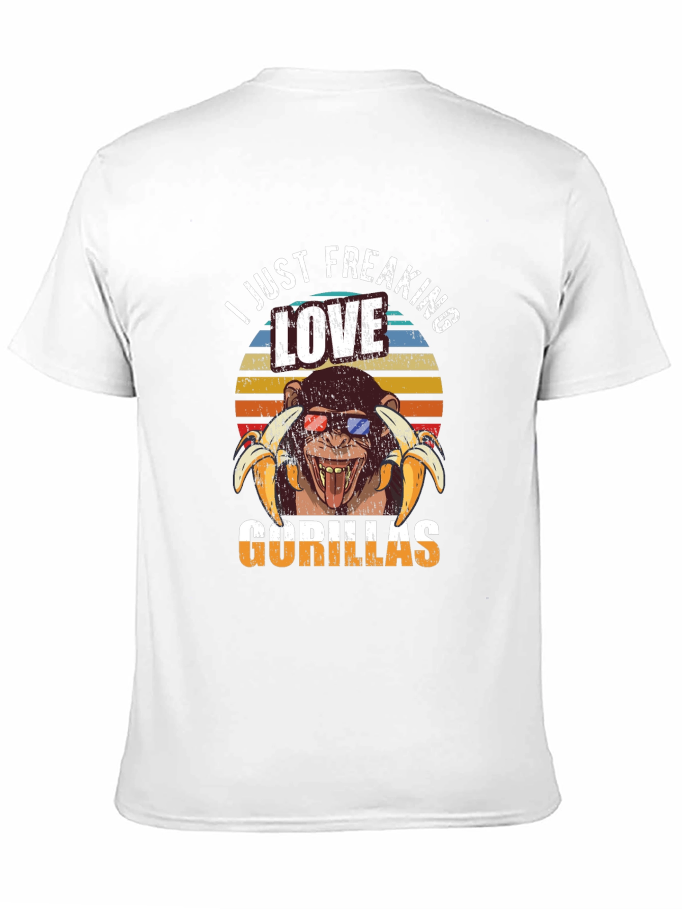 I Just Freaking Love Gorillas Graphic T-Shirt