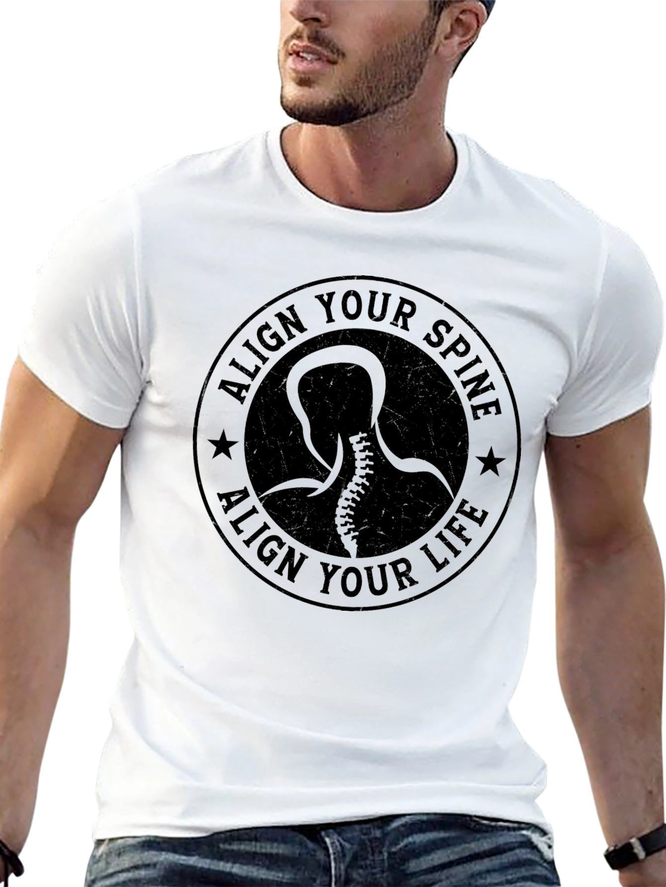 Align Your Spine T-Shirt - Chiropractic