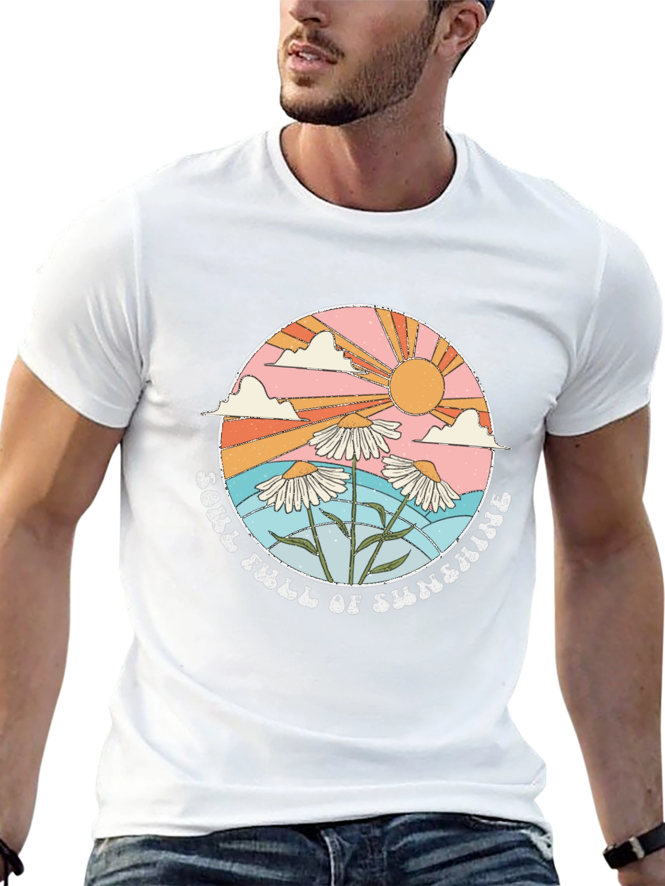 Soul Full of Sunshine Graphic Tee - Black