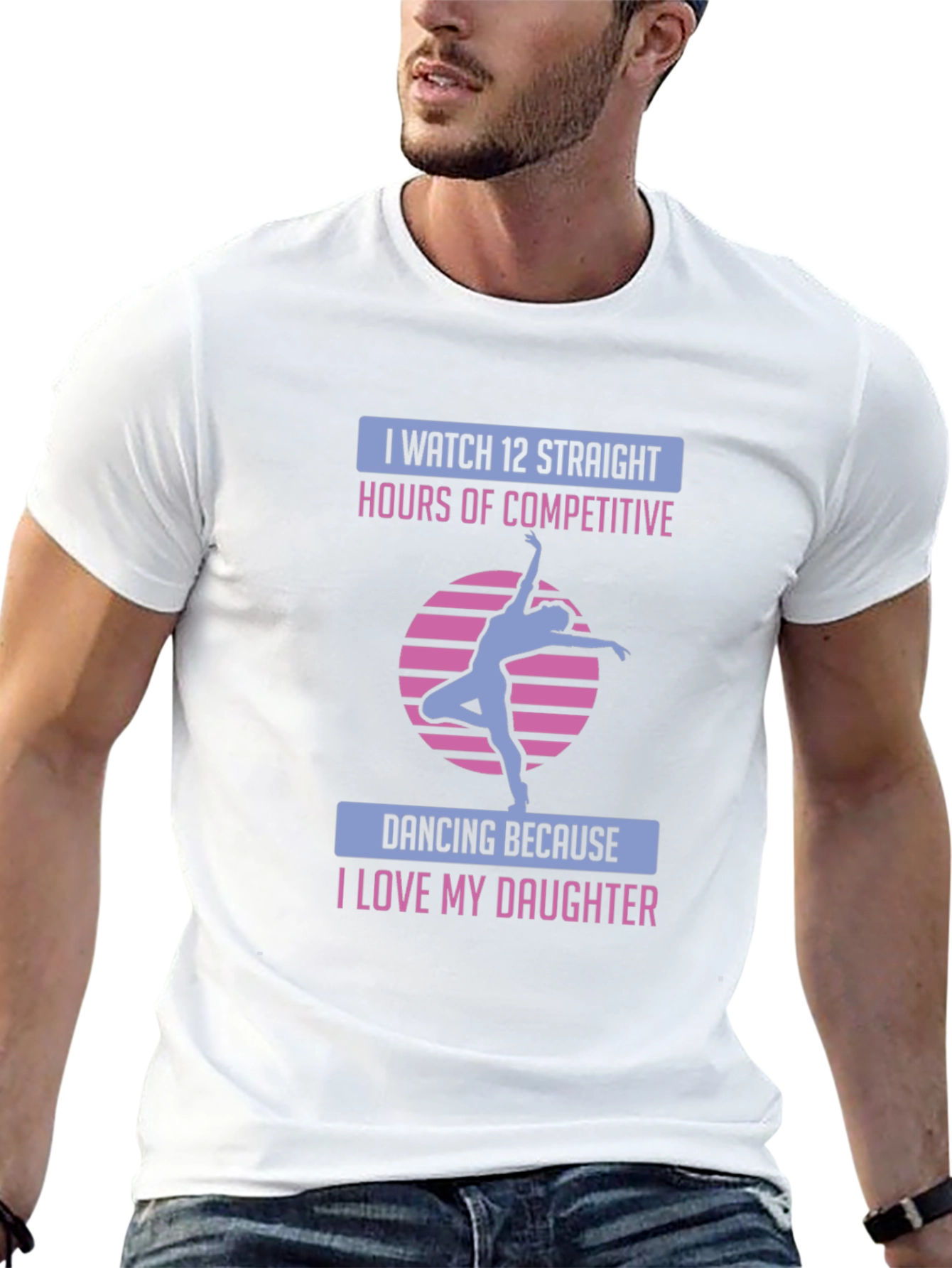 Dads Dancing Daughter T-Shirt