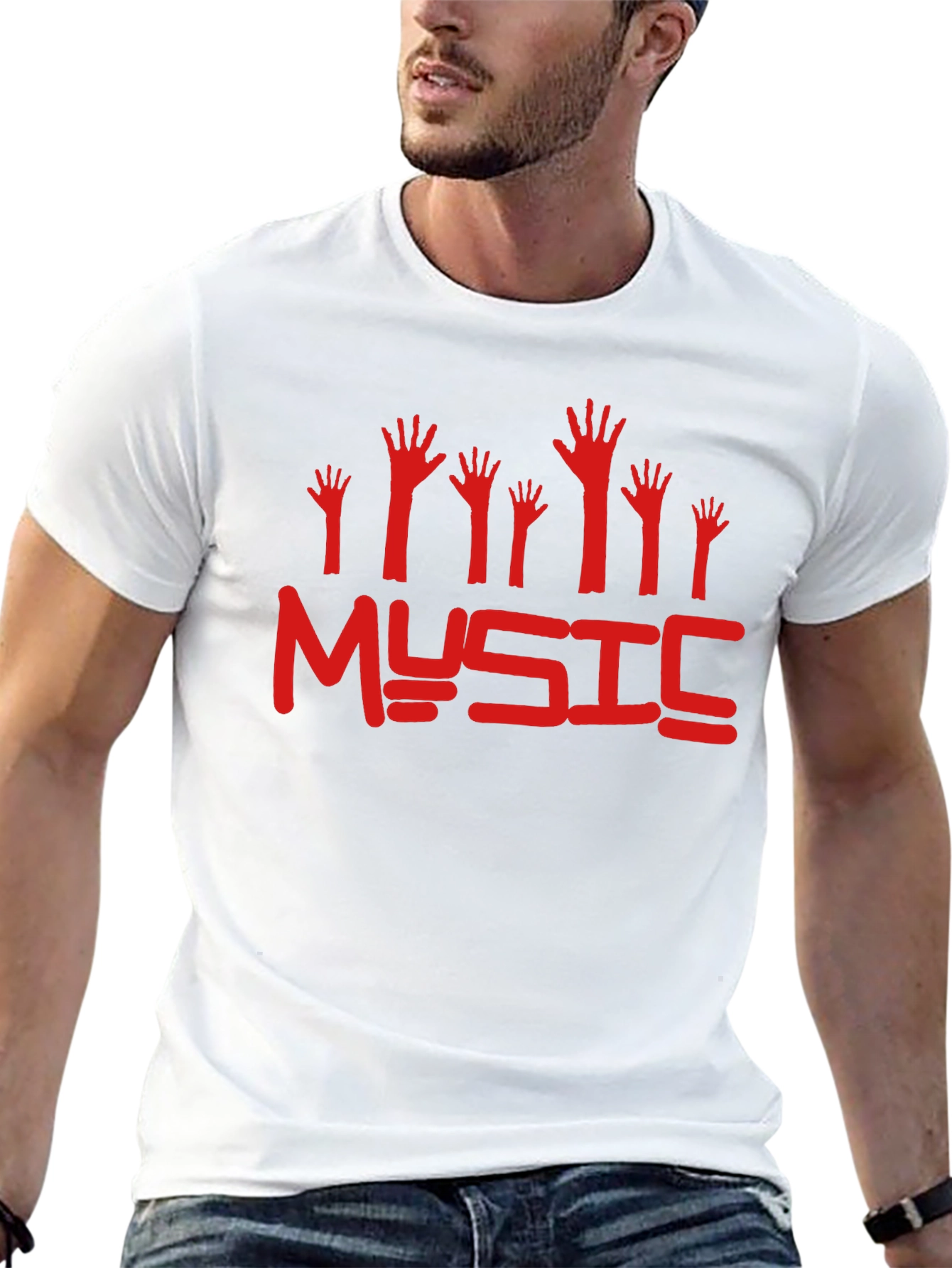 Black Music Graphic Tee | Fun Concert Vibes