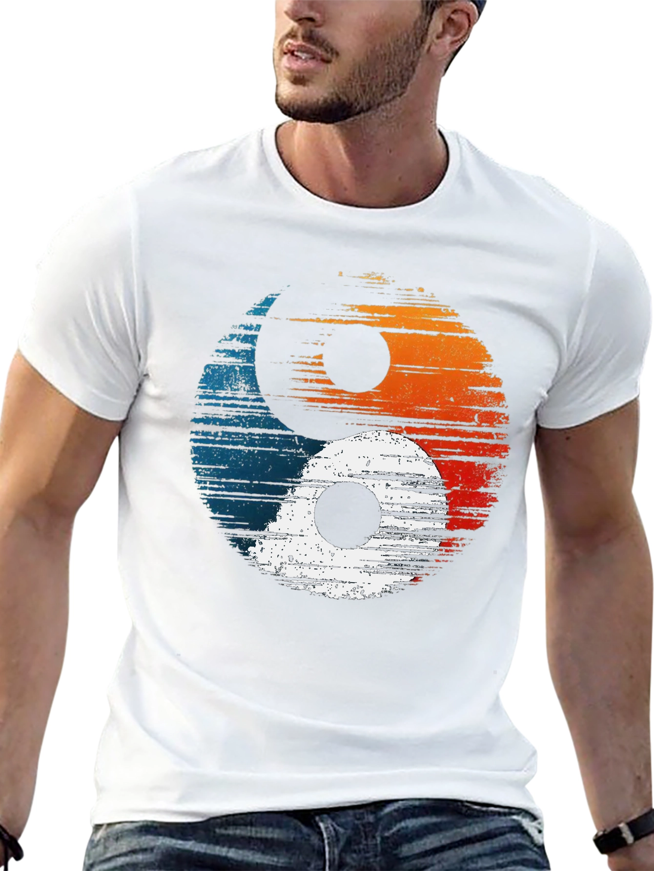 Yin Yang Graphic Tee - Balance & Style