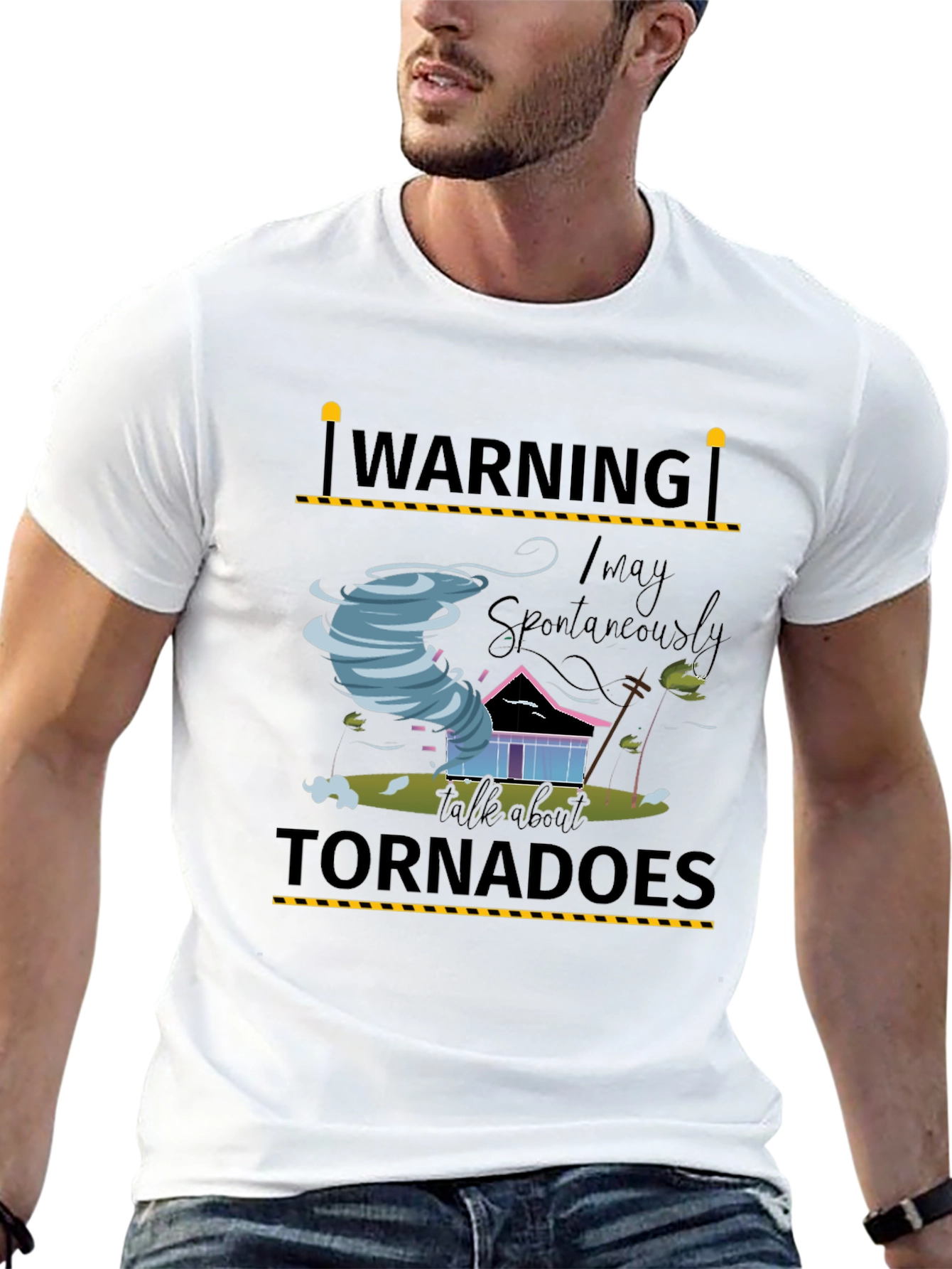 Warning: I May Spontaneously Talk About Tornadoes T-Shirt