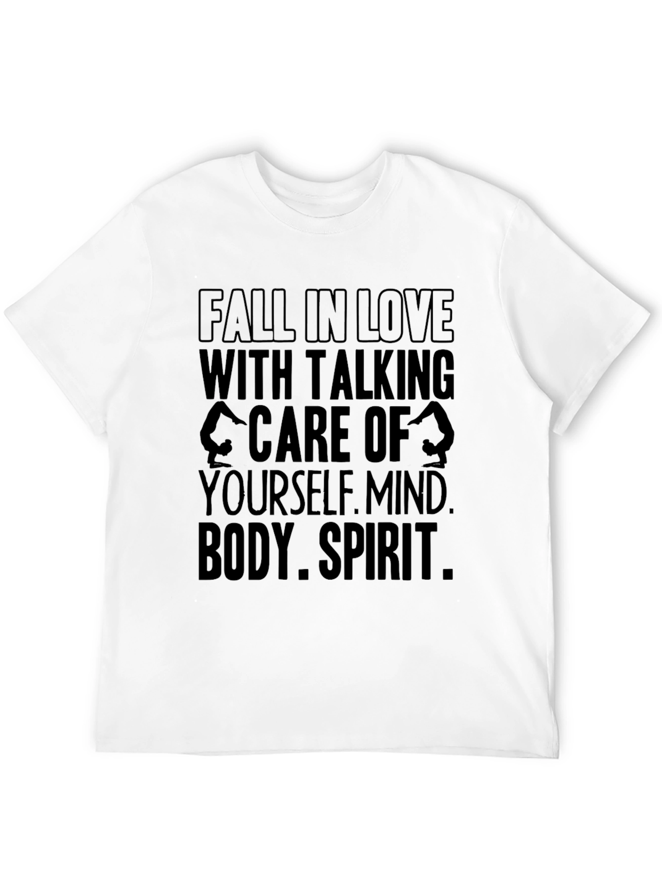Motivational Graphic Tee: Mind Body Spirit