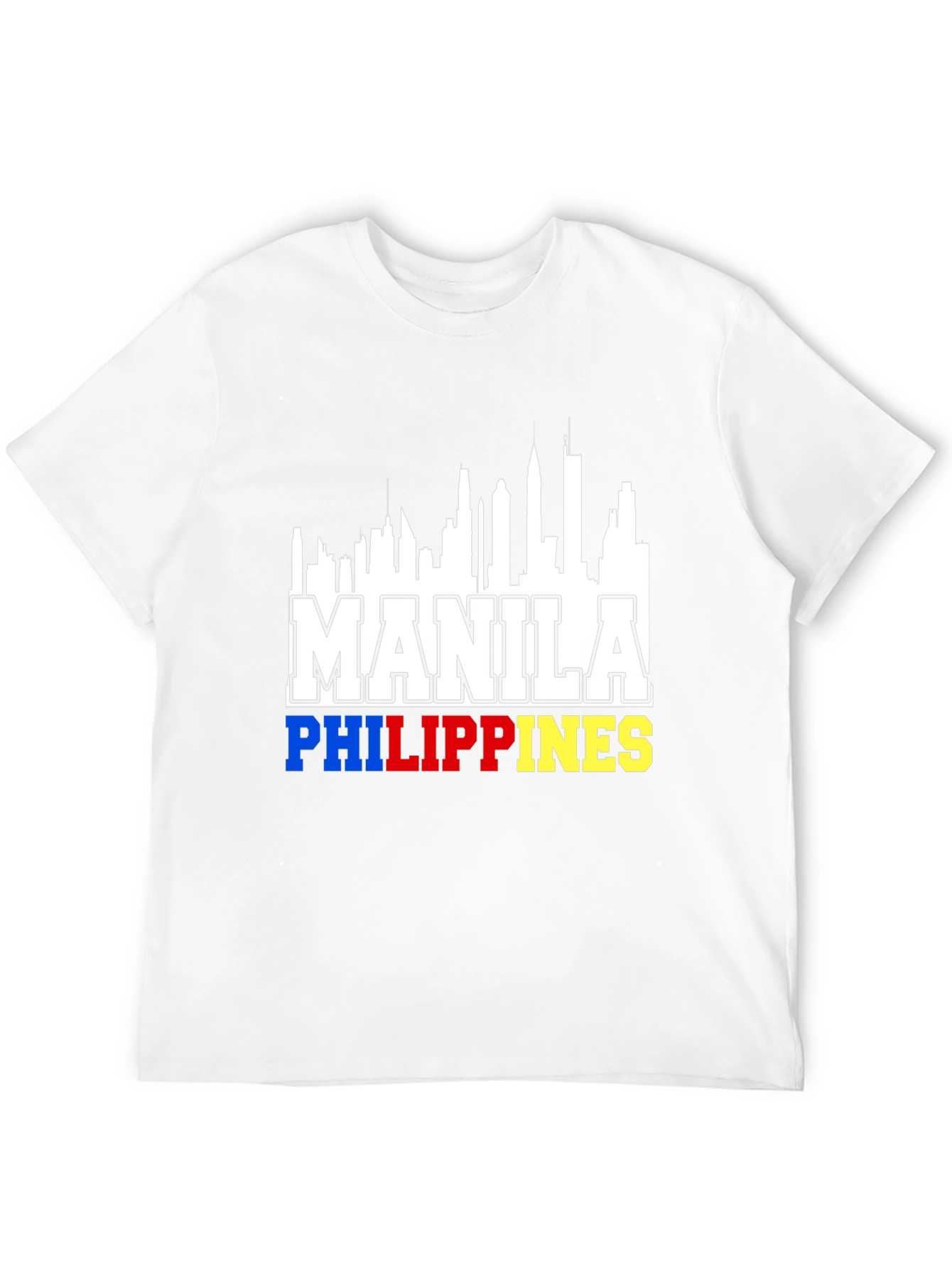 Manila Philippines Skyline T-Shirt