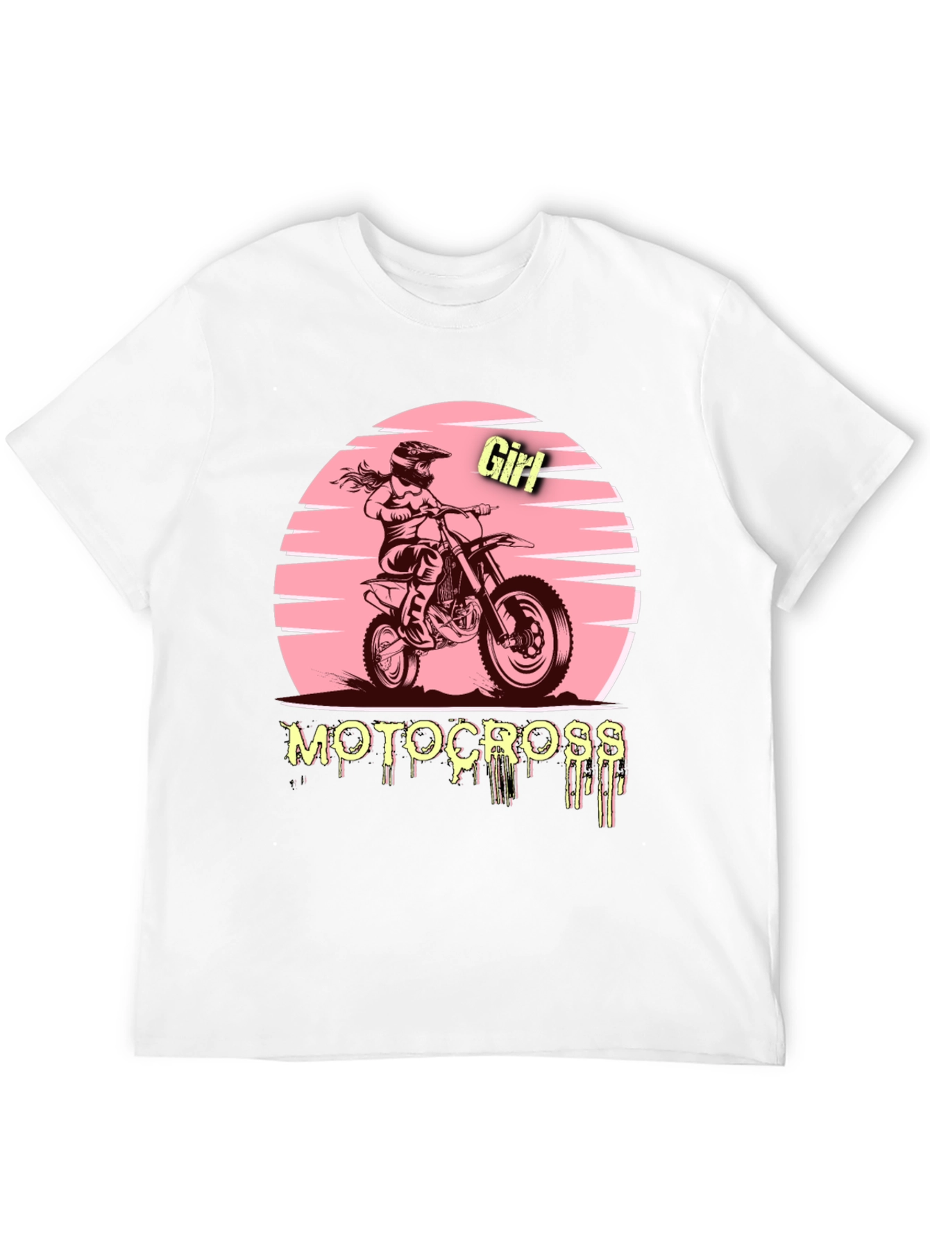 Motocross Girl Tee - Ride in Style!