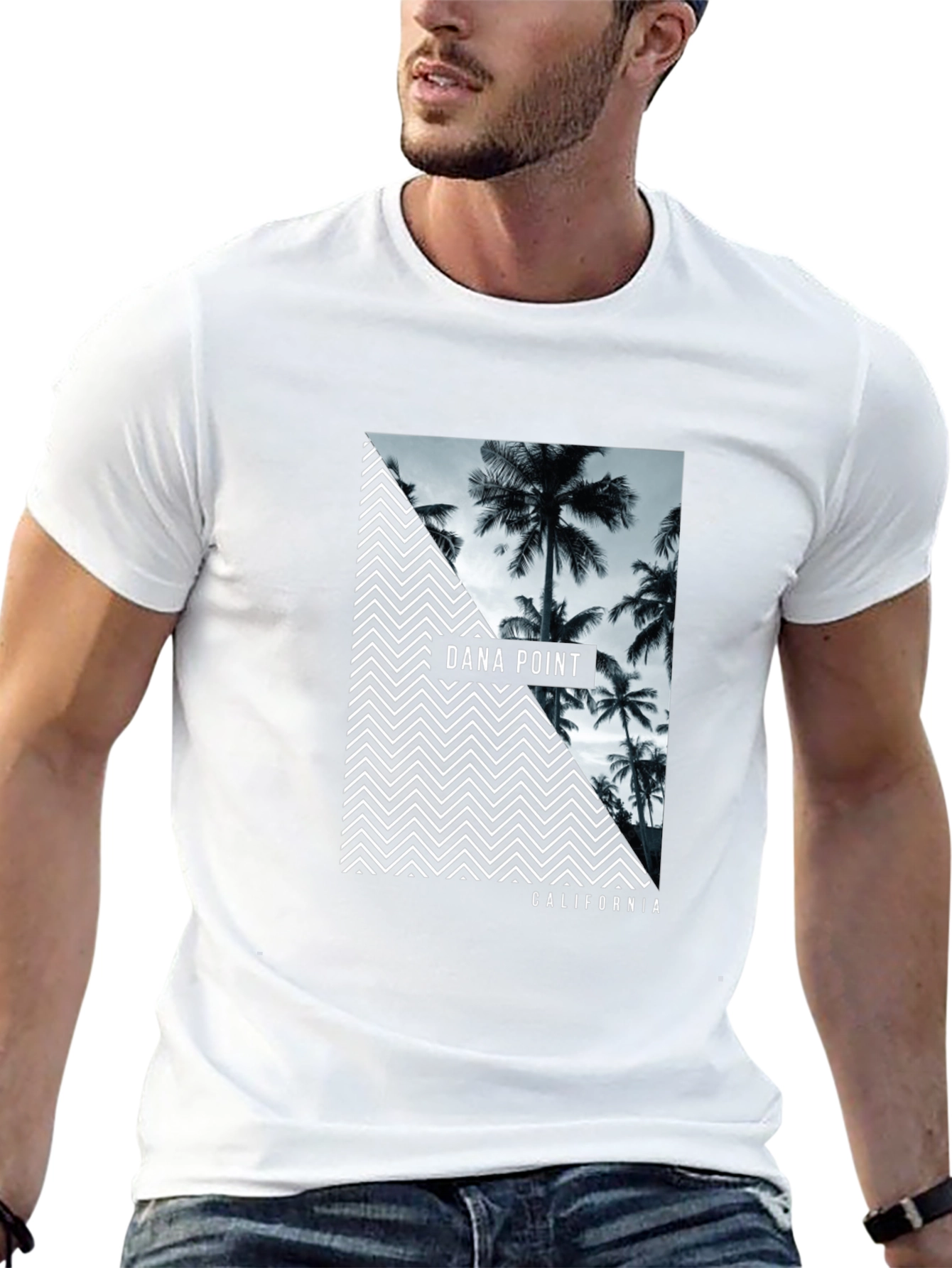 Dana Point California Graphic T-Shirt - Black
