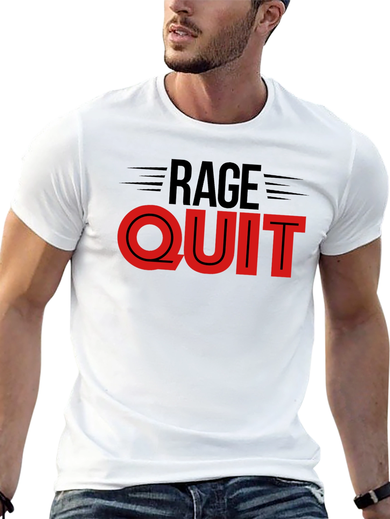 Rage Quit Graphic T-Shirt - Gamer Apparel