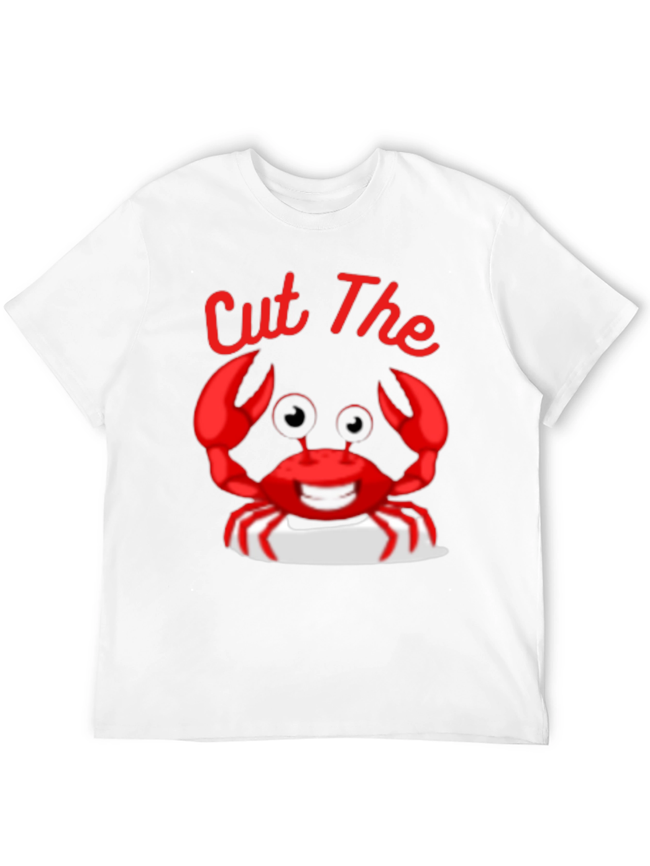 Cut the Crab T-Shirt - Novelty Graphic Tee