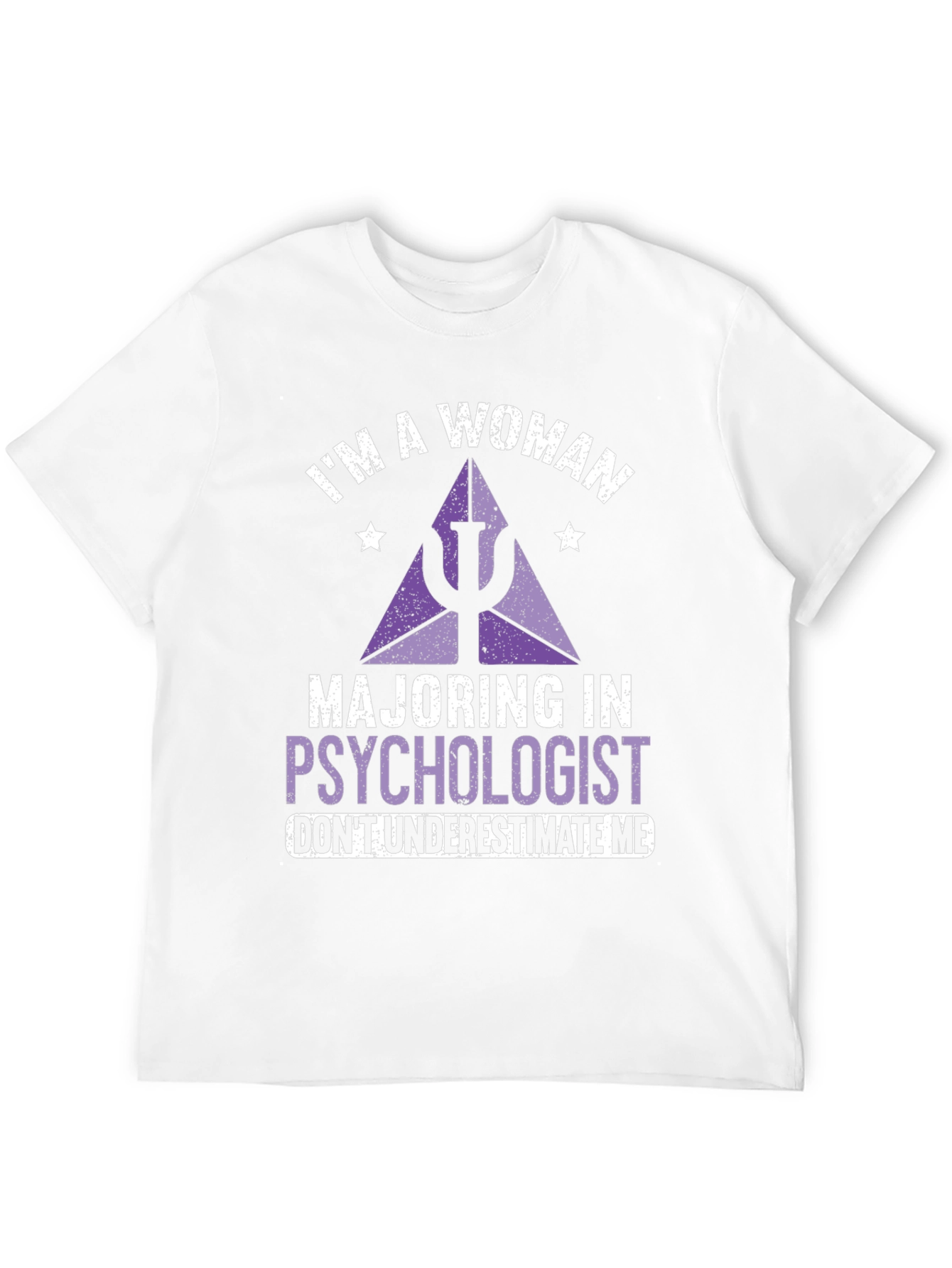 Im A Woman Majoring in Psychologist T-Shirt