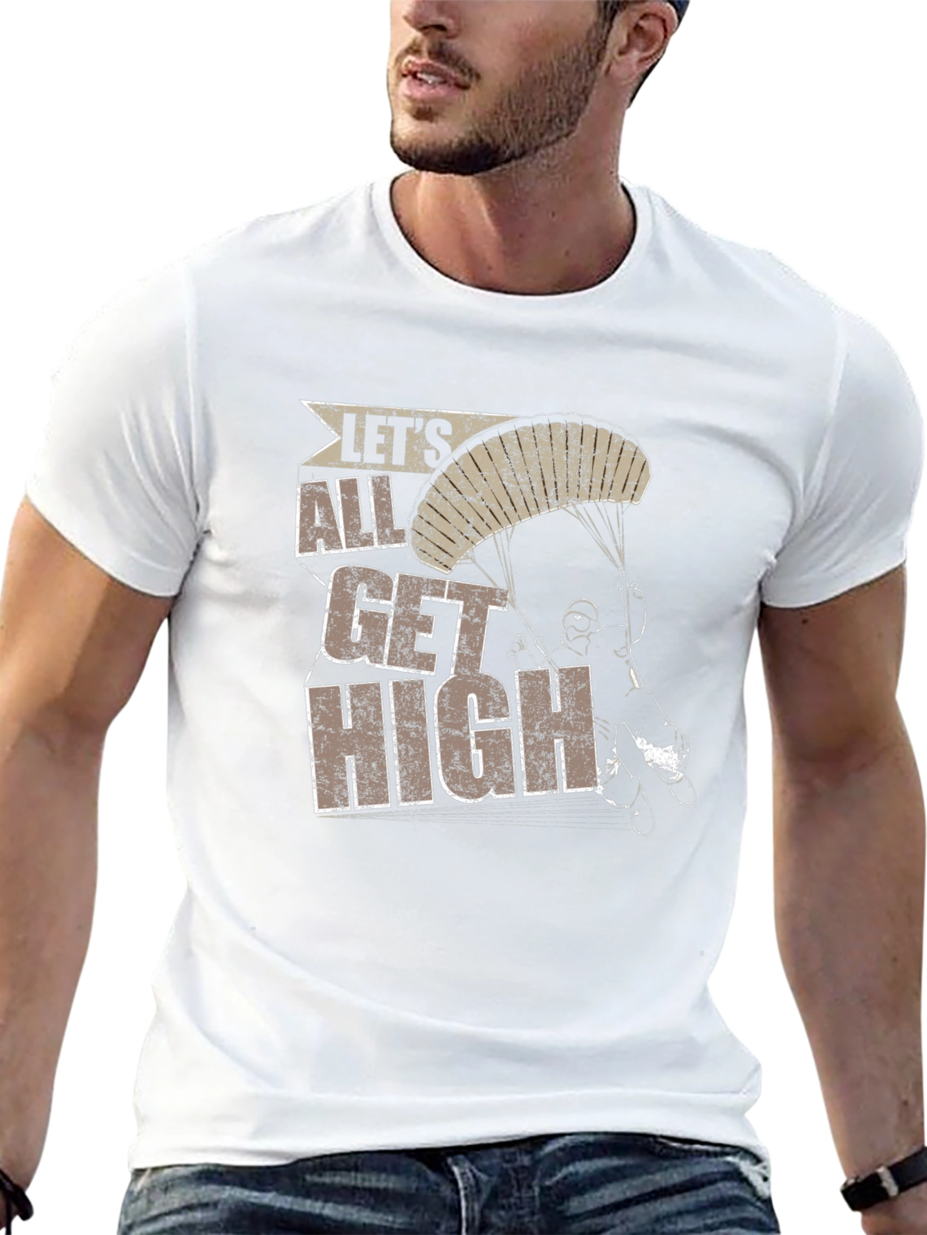 Lets All Get High Skydive T-Shirt
