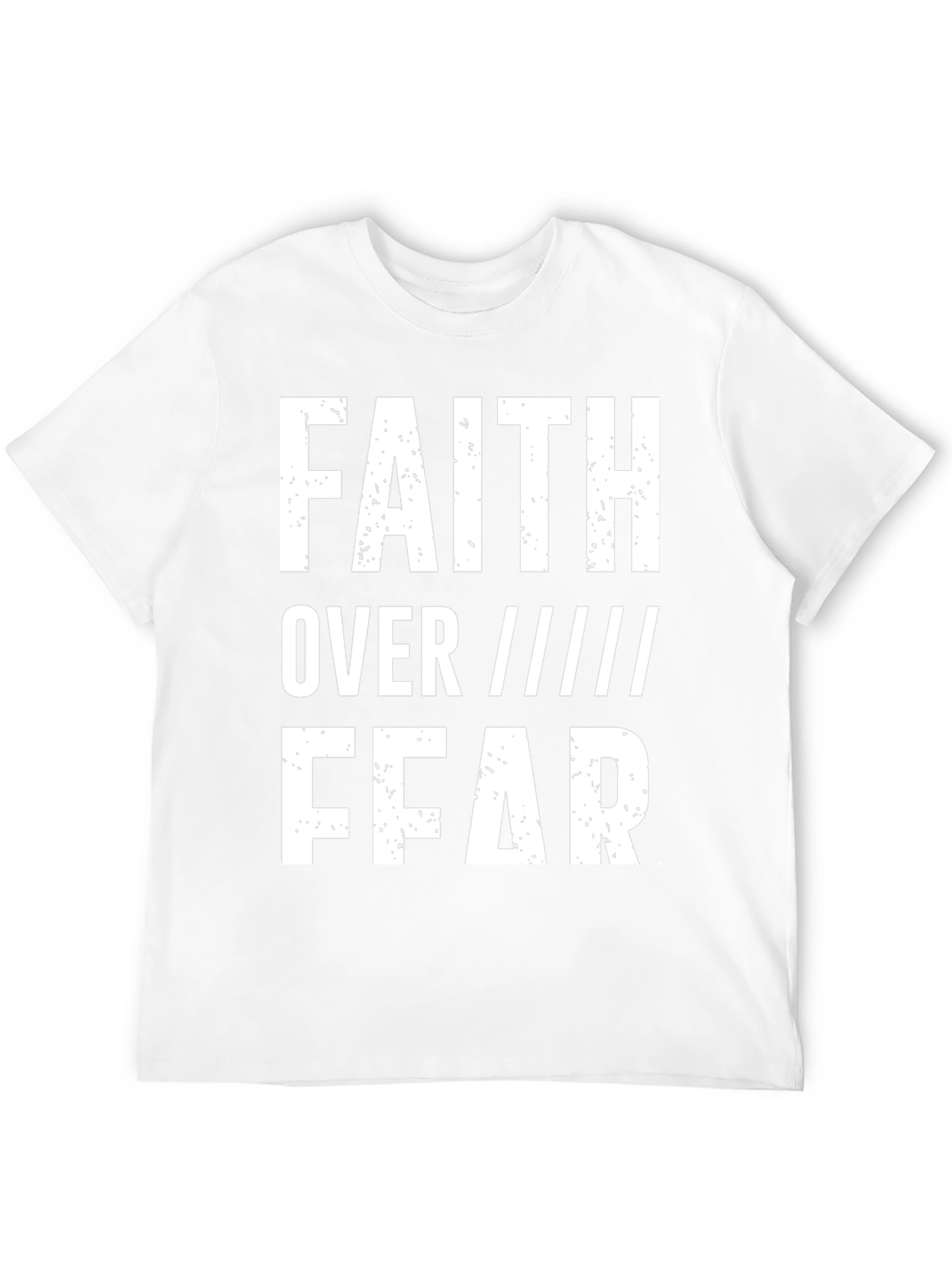 Faith Over Fear T-Shirt - Inspirational Graphic Tee