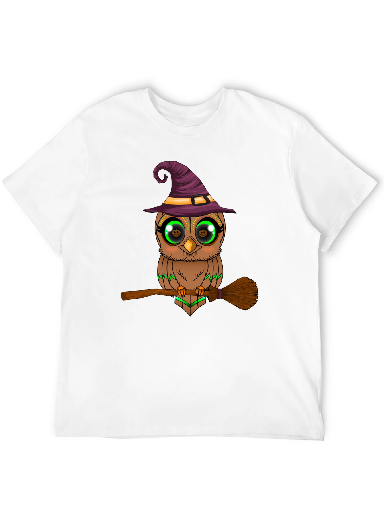 Halloween Owl Witch T-Shirt