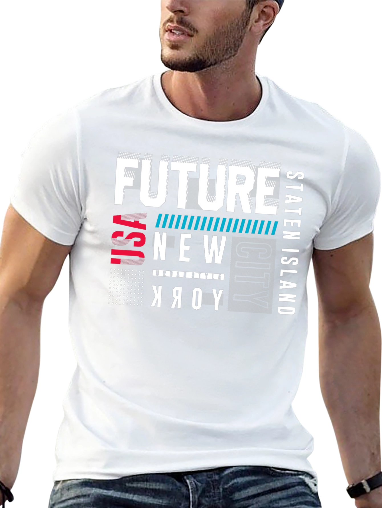 Future New York City Graphic Tee