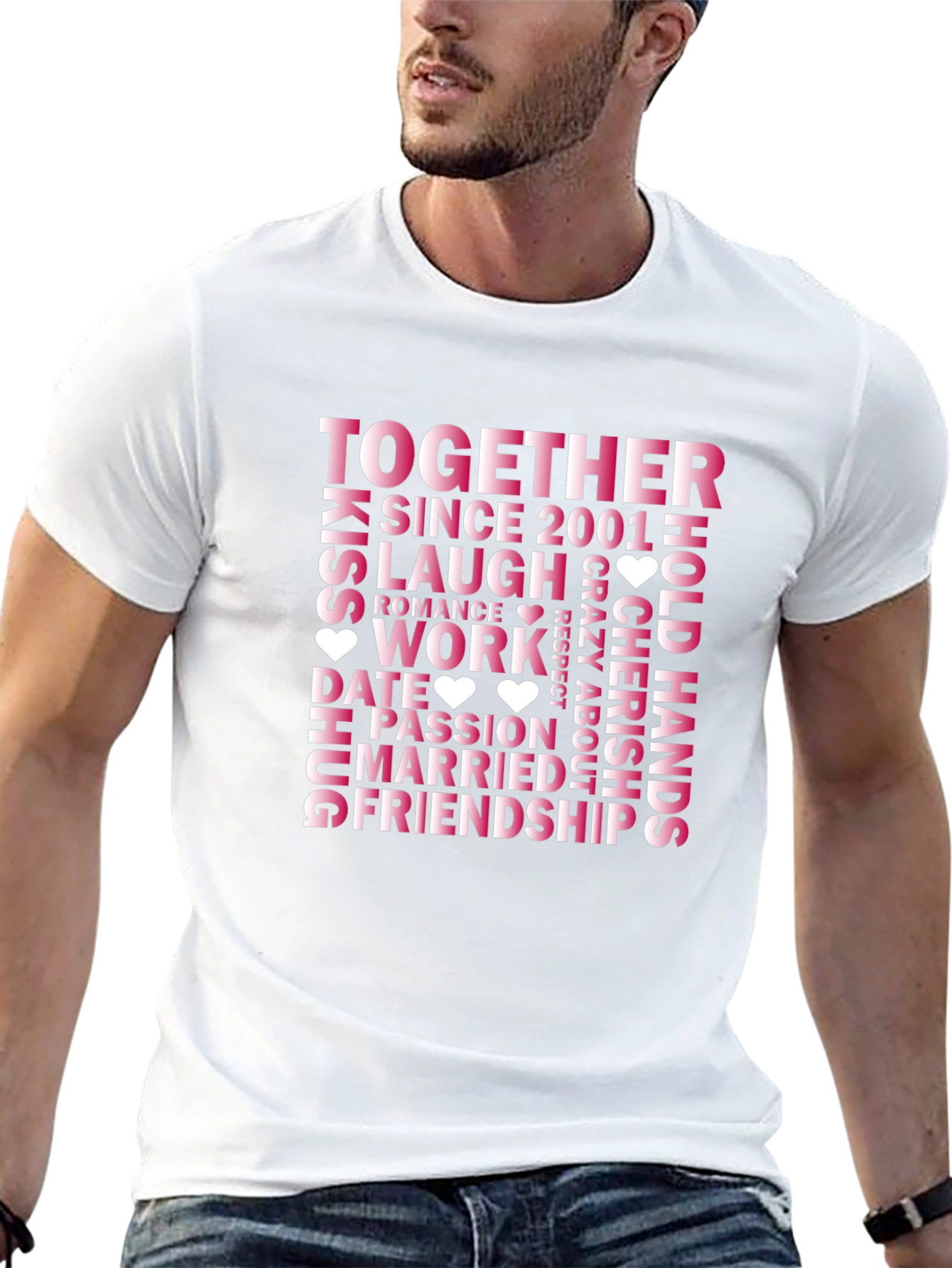 Together Since 2001 Anniversary Tee
