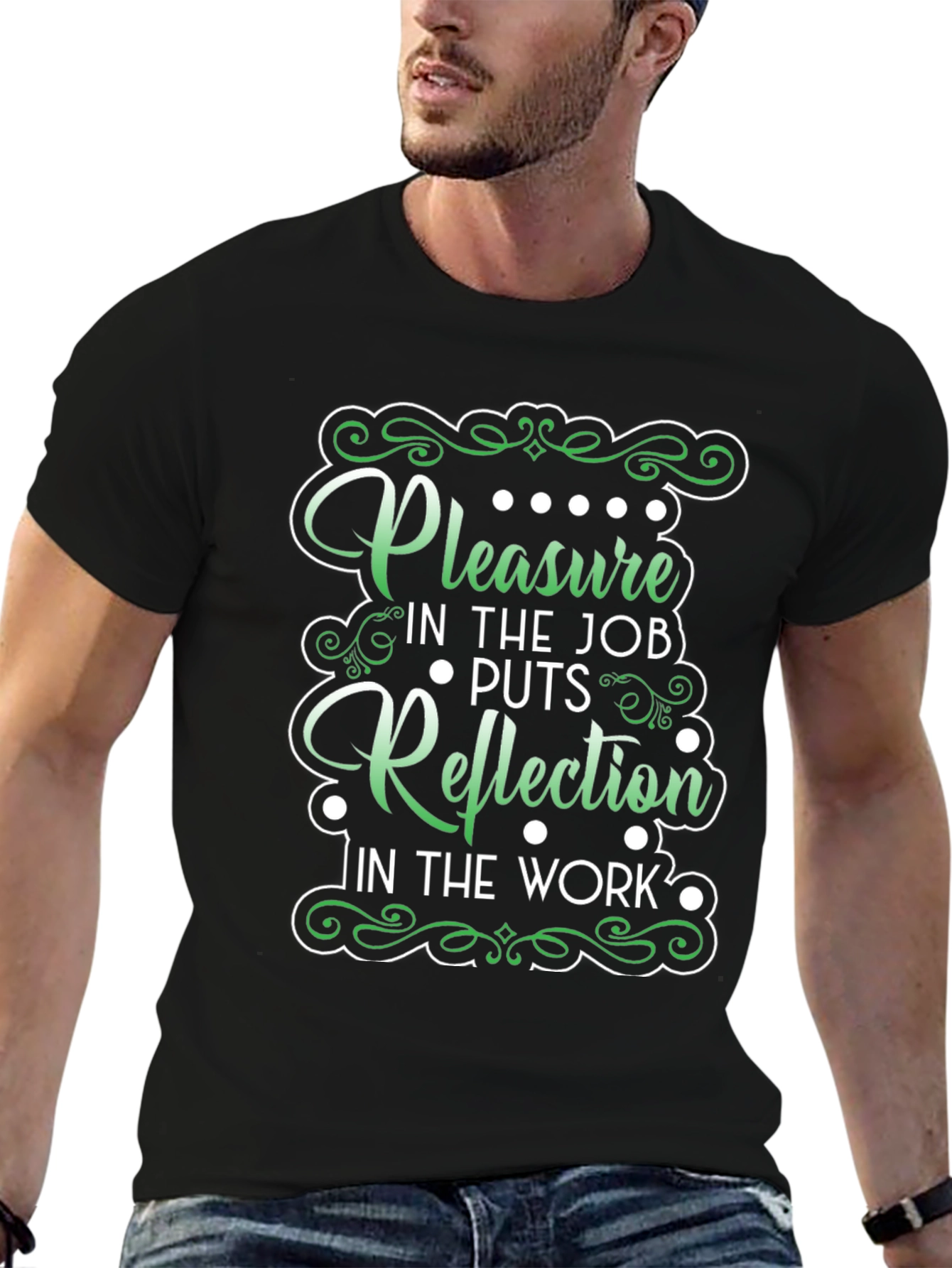 Pleasure Reflection Graphic Tee