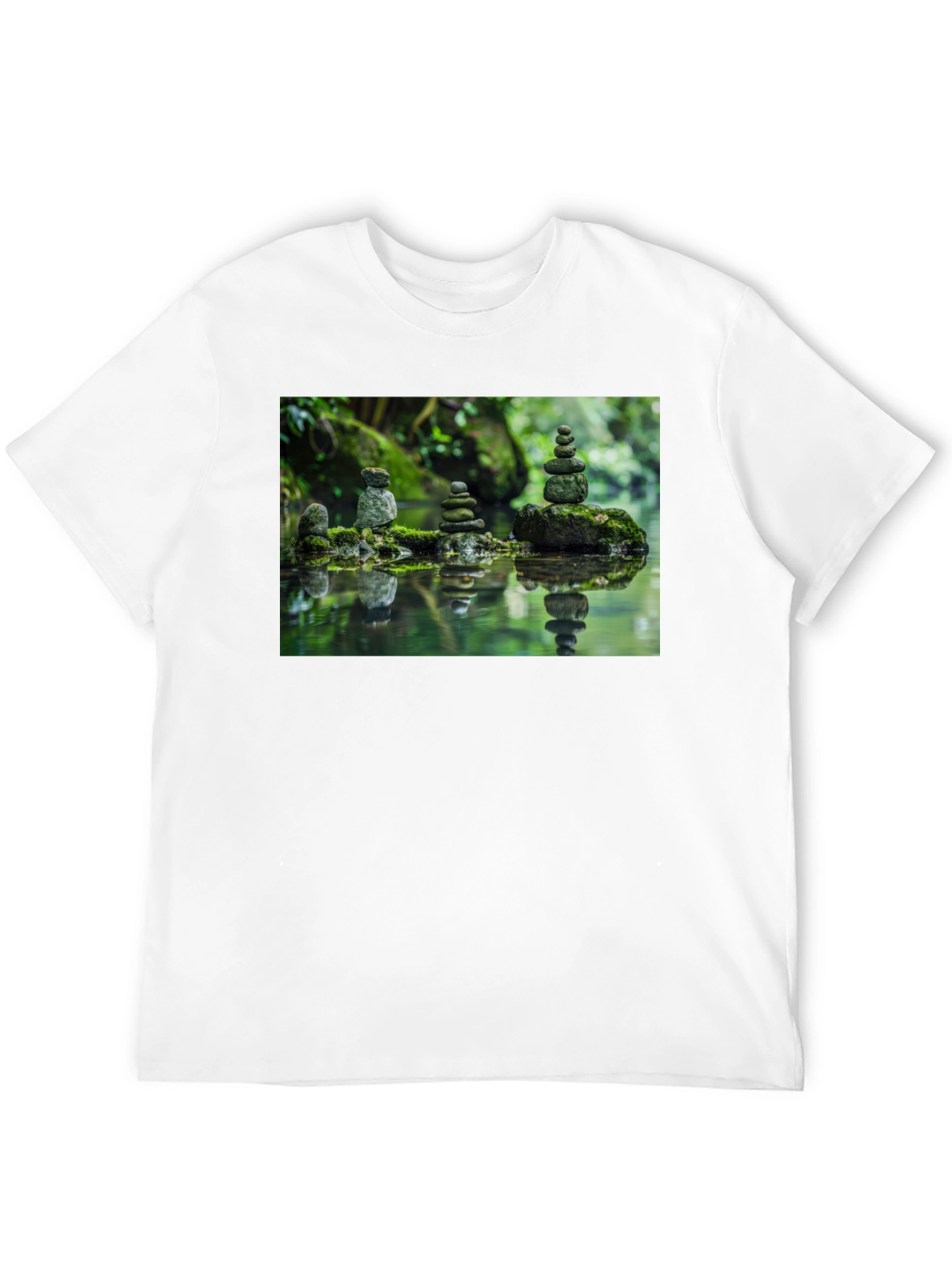 Zen Stone T-Shirt - Nature Balance Tee