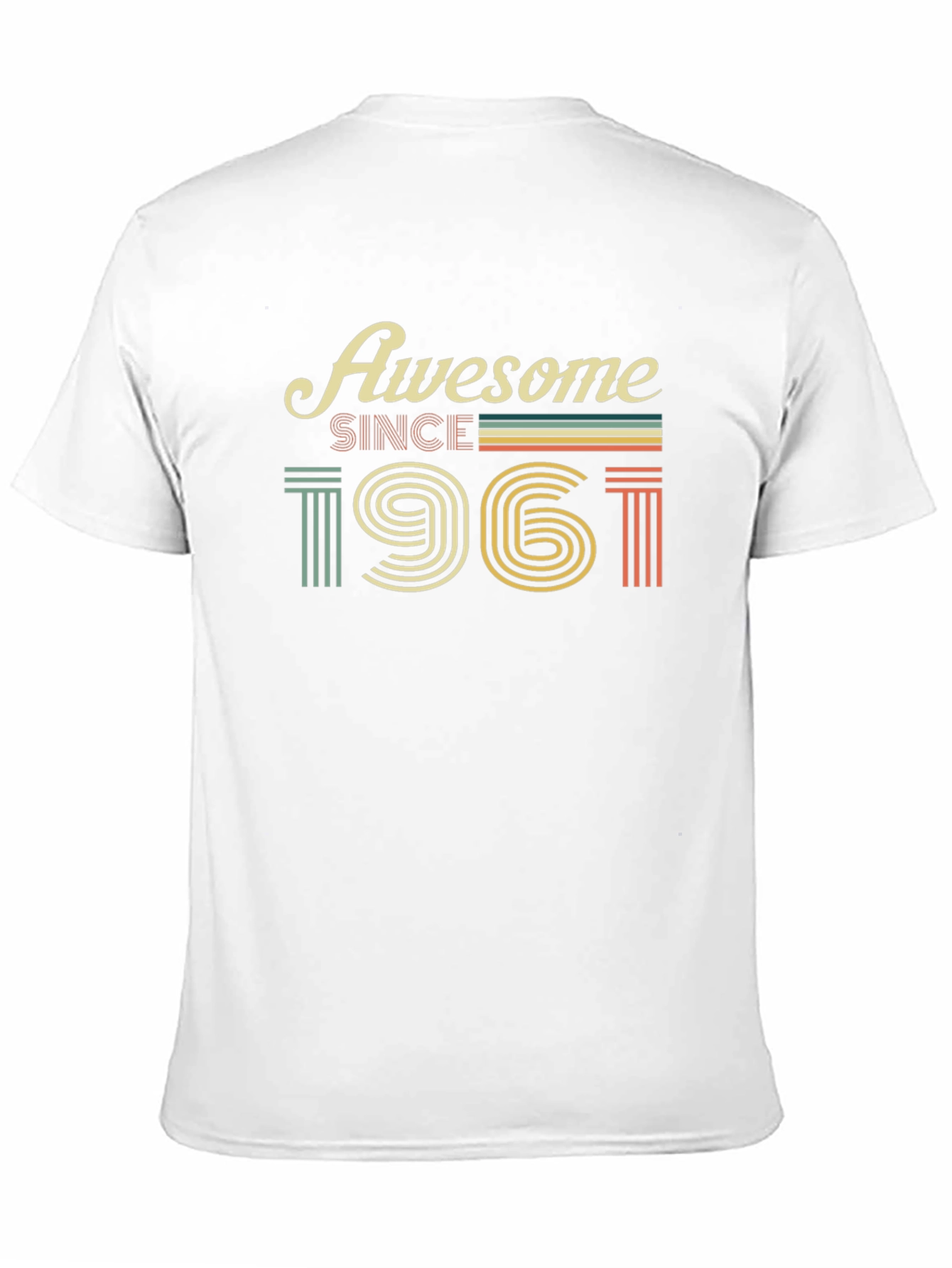 Awesome Since 1961 Retro Graphic T-Shirt