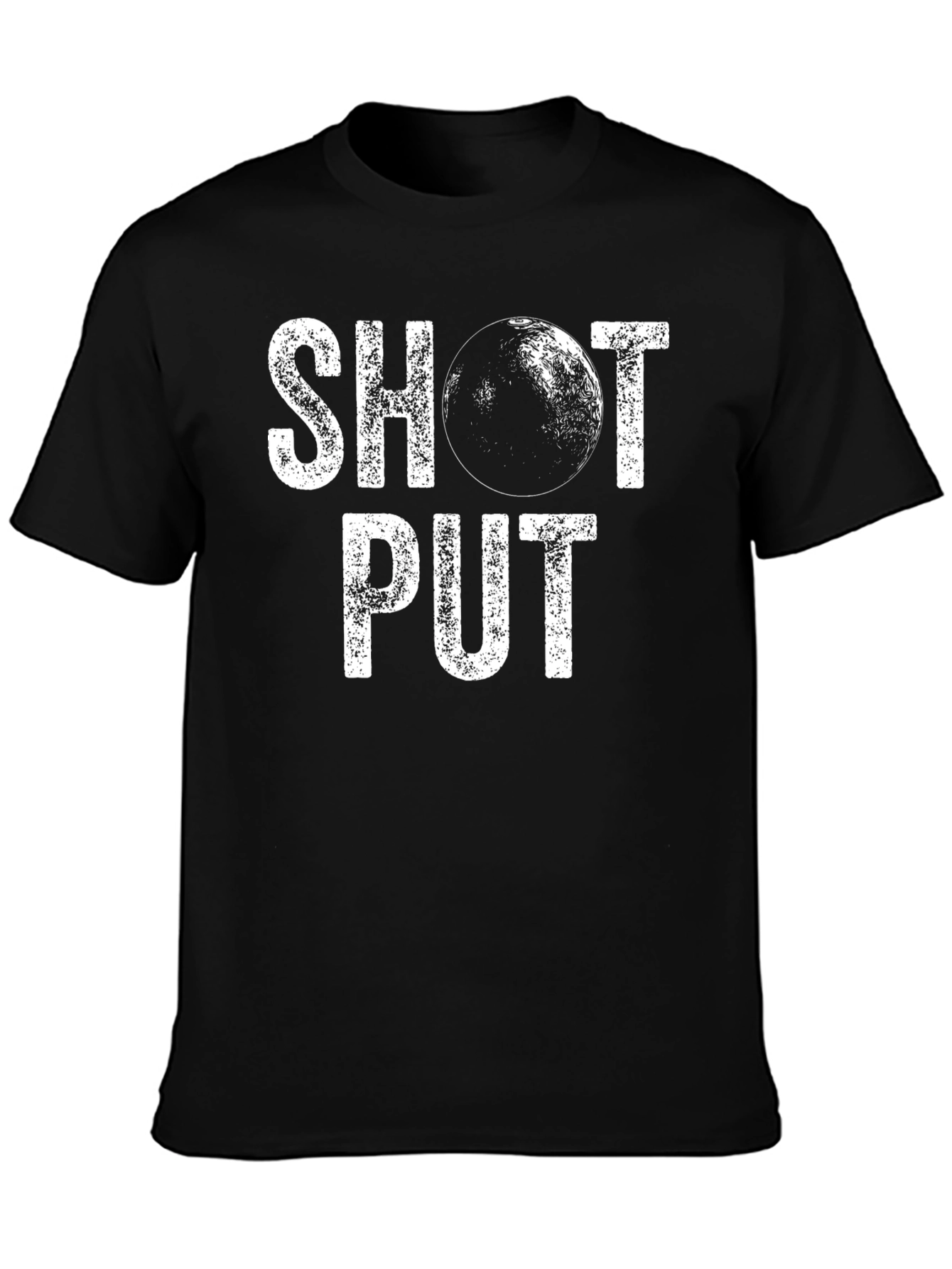 Shot Put Graphic T-Shirt - Athletic Throwing Tee