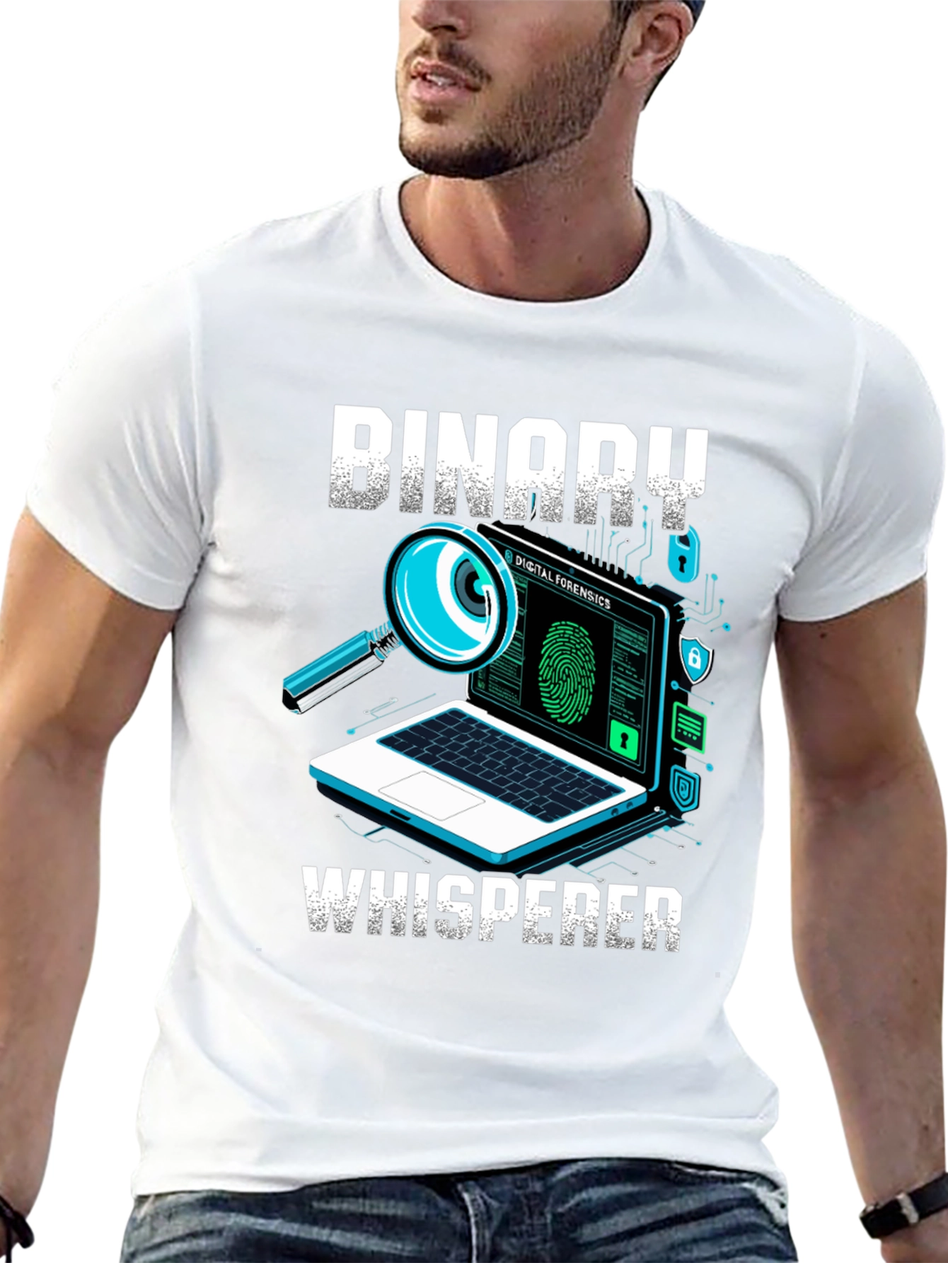 Binary Whisperer T-Shirt - Digital Forensics Tee