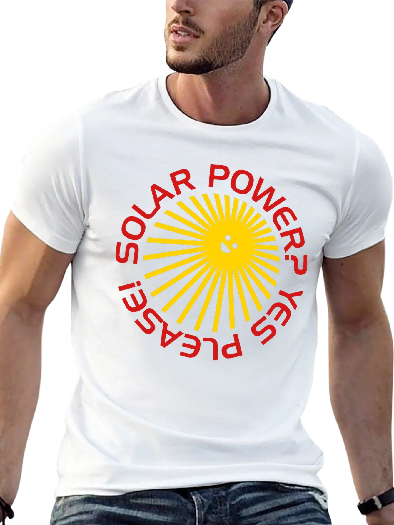 Solar Power Graphic Tee - Yes Please!