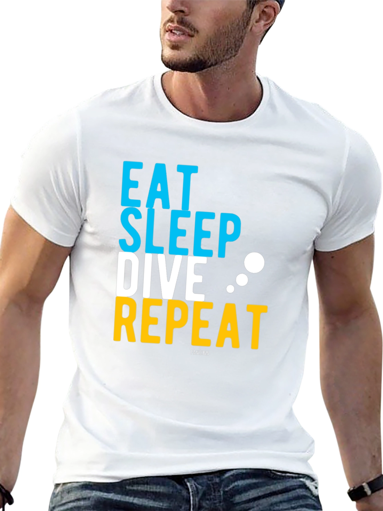 Eat Sleep Dive Repeat T-Shirt | Scuba Diving Apparel