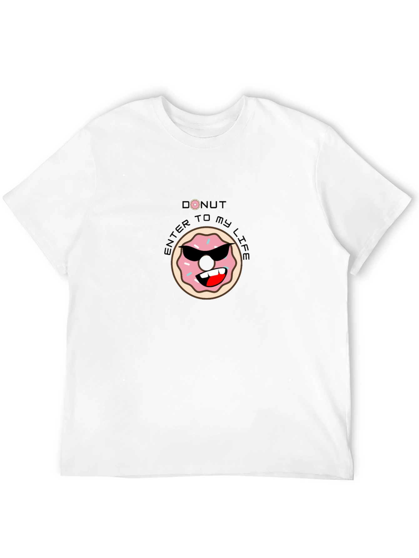 Cool Donut Graphic T-Shirt