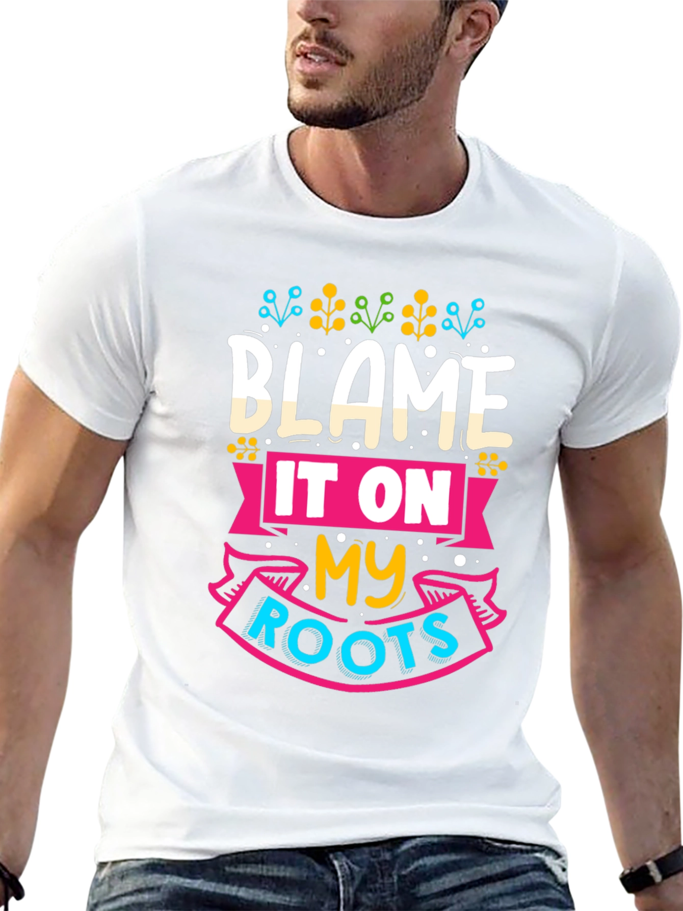 Blame it on My Roots Graphic Tee