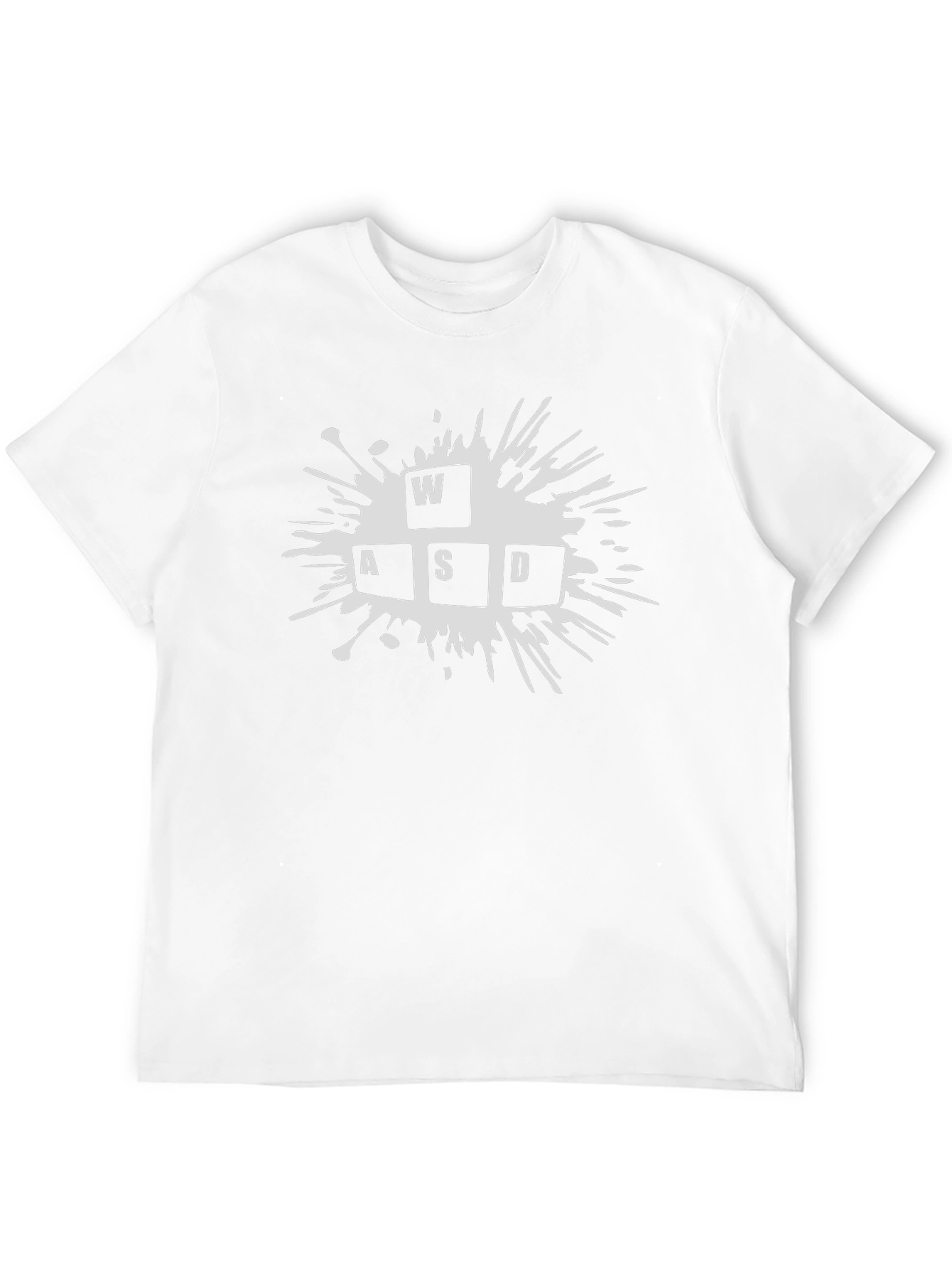WASD Gaming Keyboard T-Shirt - Black